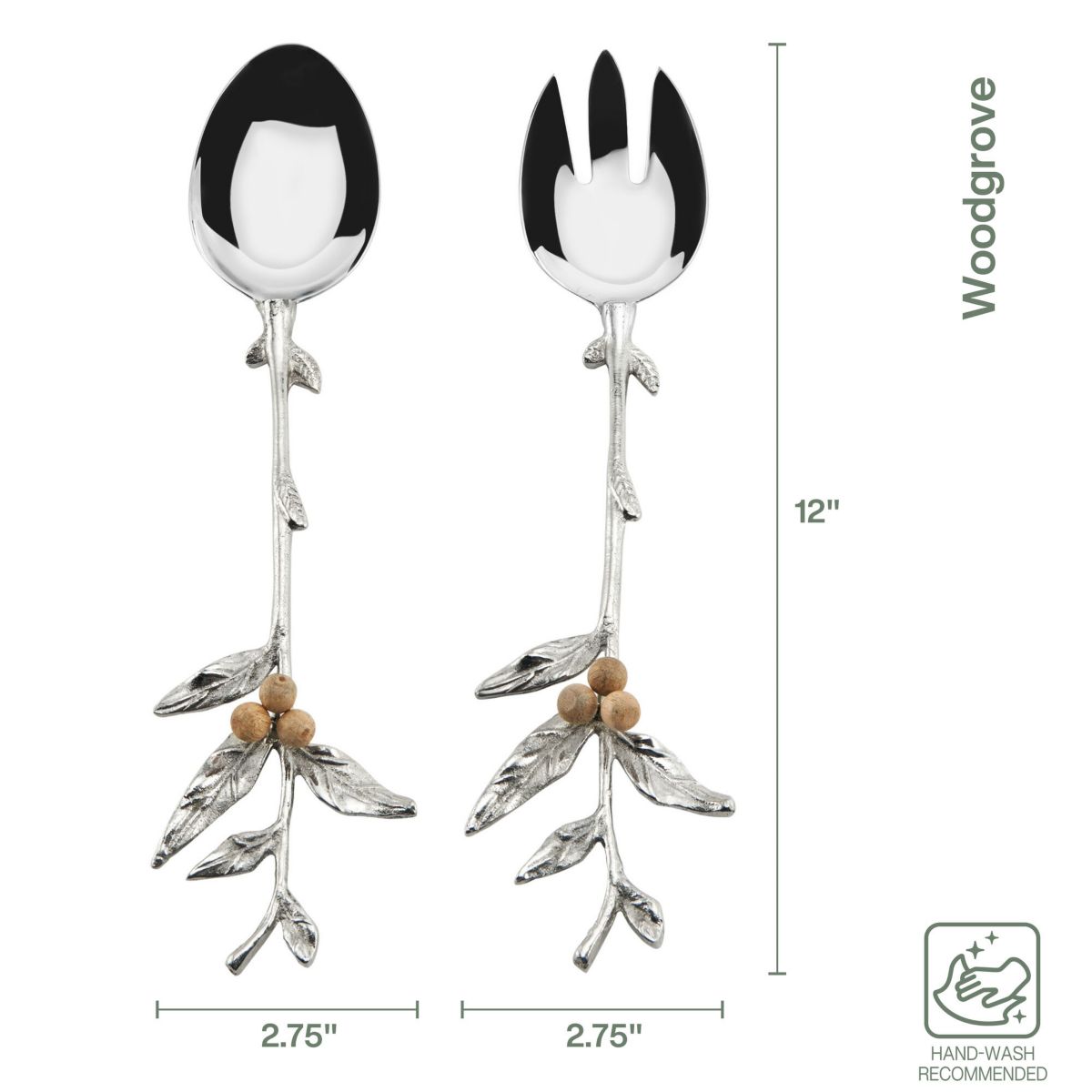 Woodgrove Salad Server Set