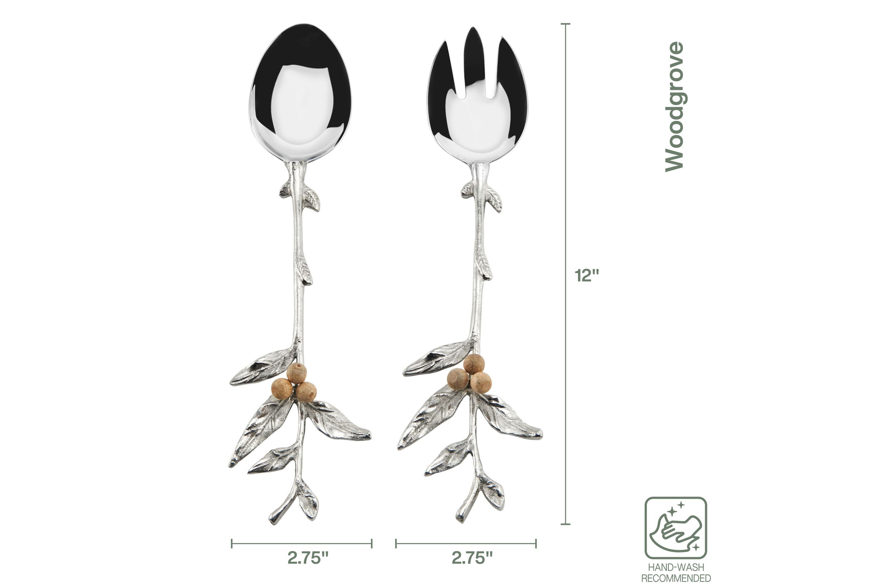 Woodgrove Salad Server Set