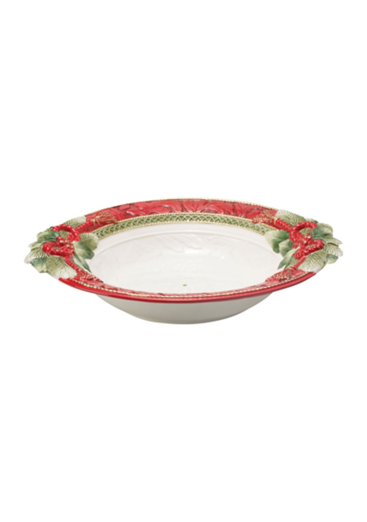 Holiday Home 16-in Large Serve Bowl
