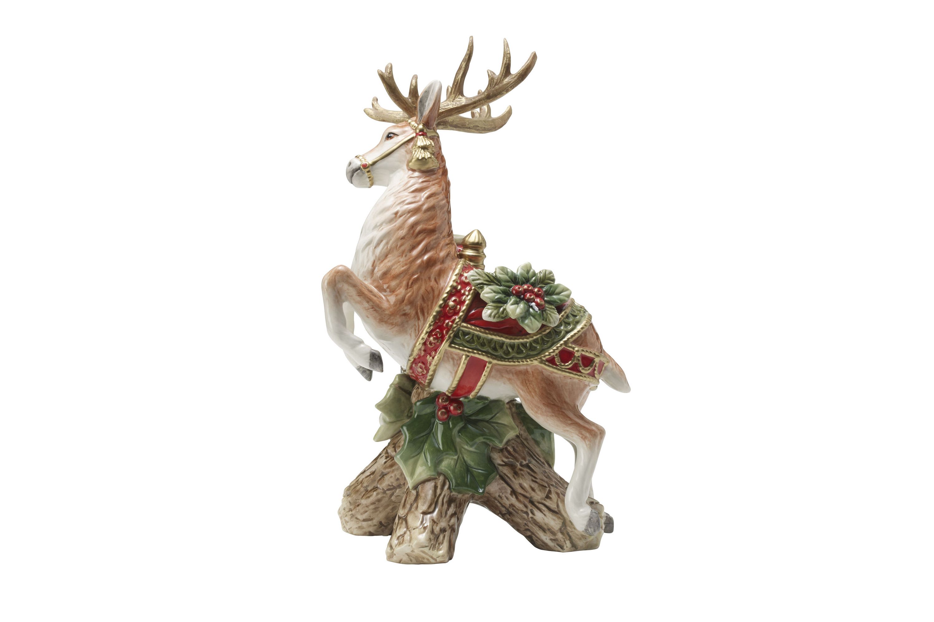 Holiday Home Leeping Deer Candleholder