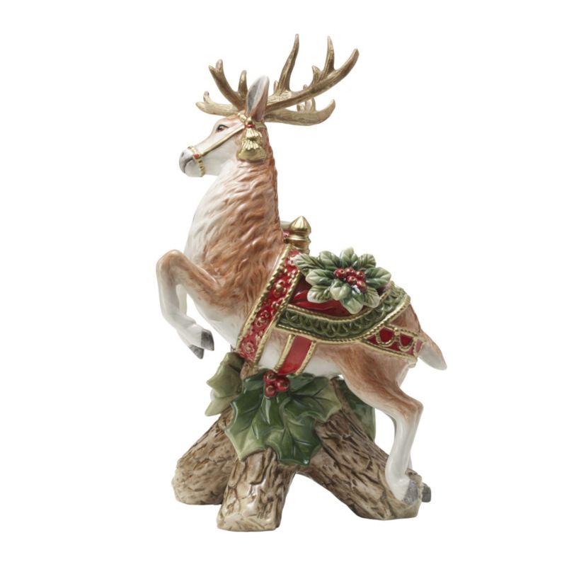 Holiday Home Leeping Deer Candleholder