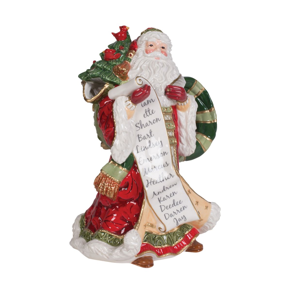 Holiday Home 11.75-in Santa Pitcher