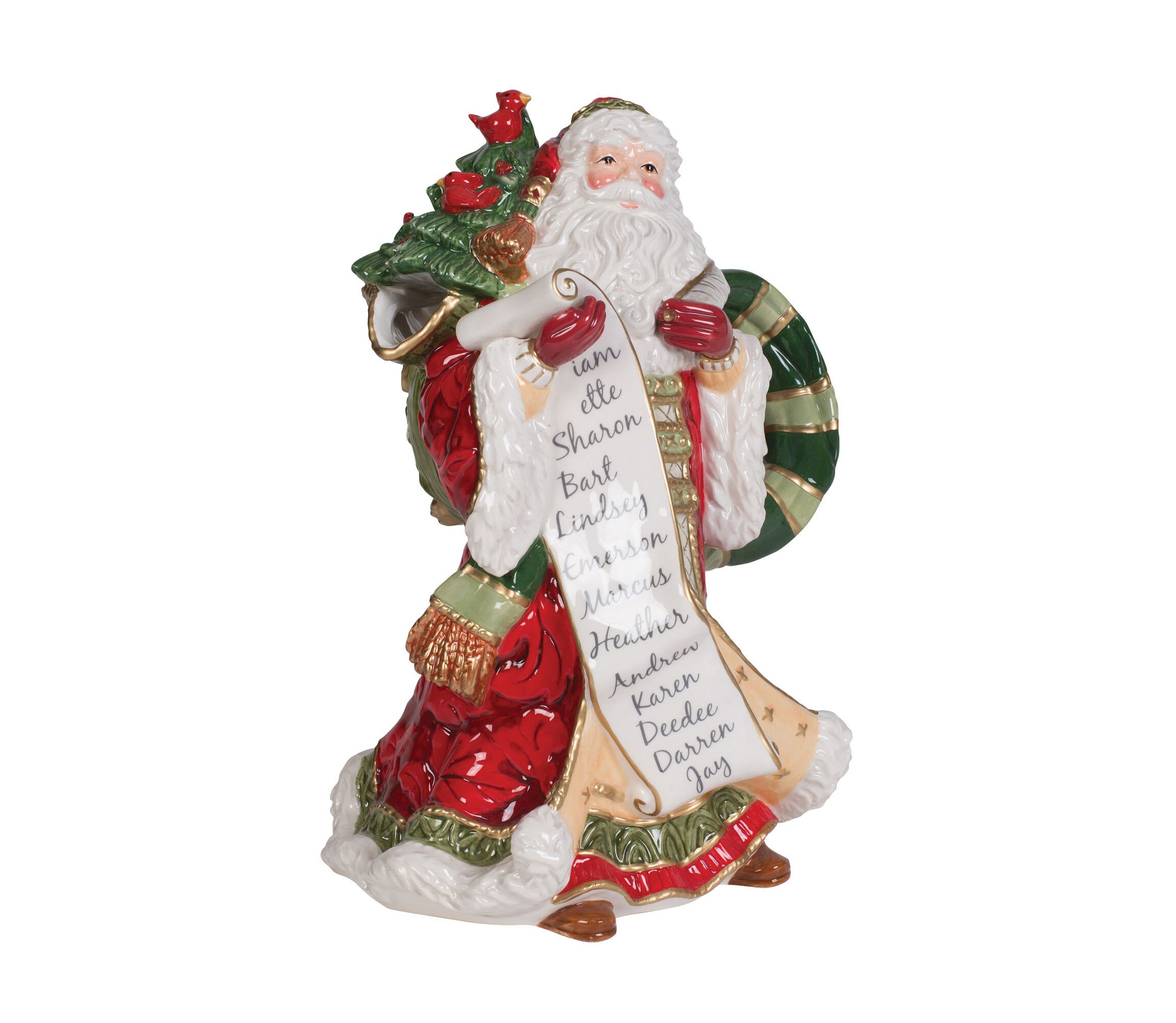 Holiday Home 11.75-in Santa Pitcher