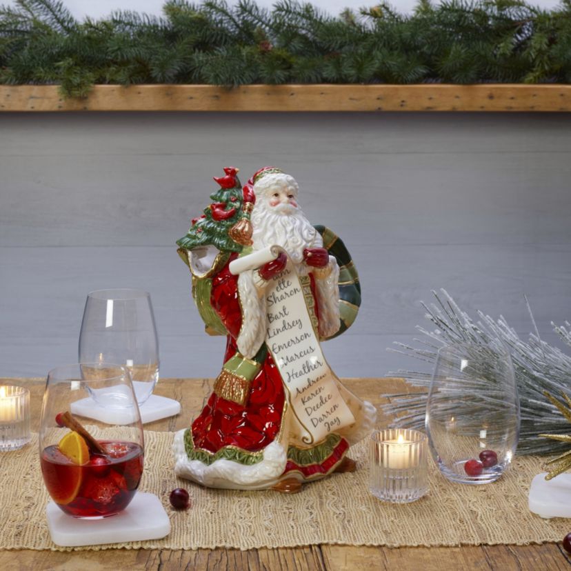 Holiday Home 11.75-in Santa Pitcher