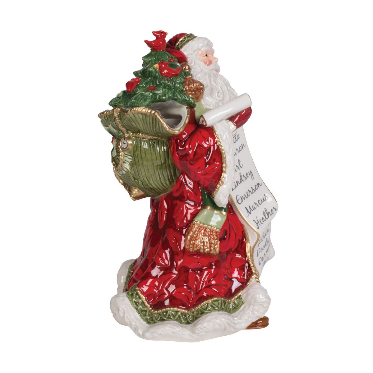 Holiday Home 11.75-in Santa Pitcher