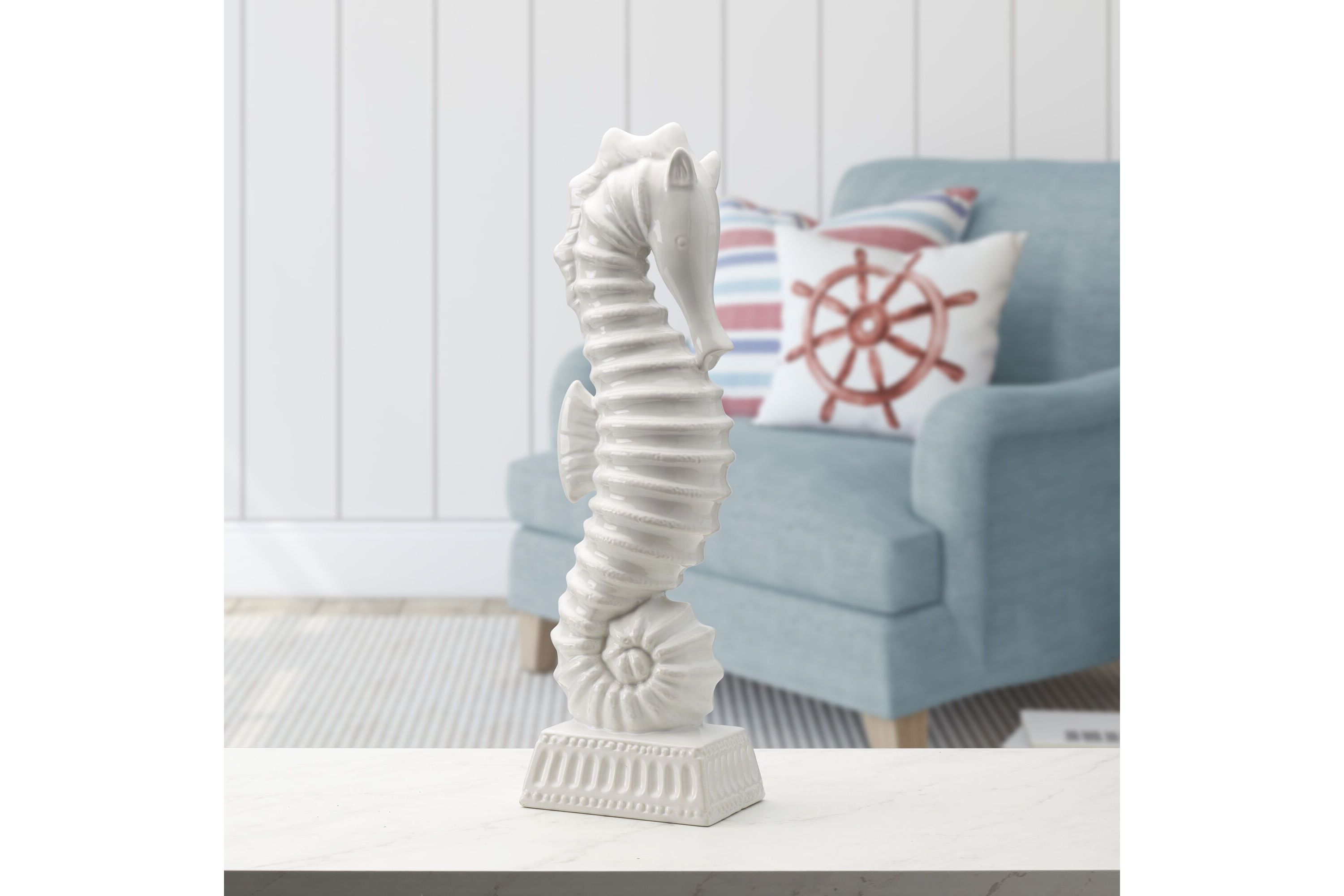 Coastal Home Medium Seahorse Figurine