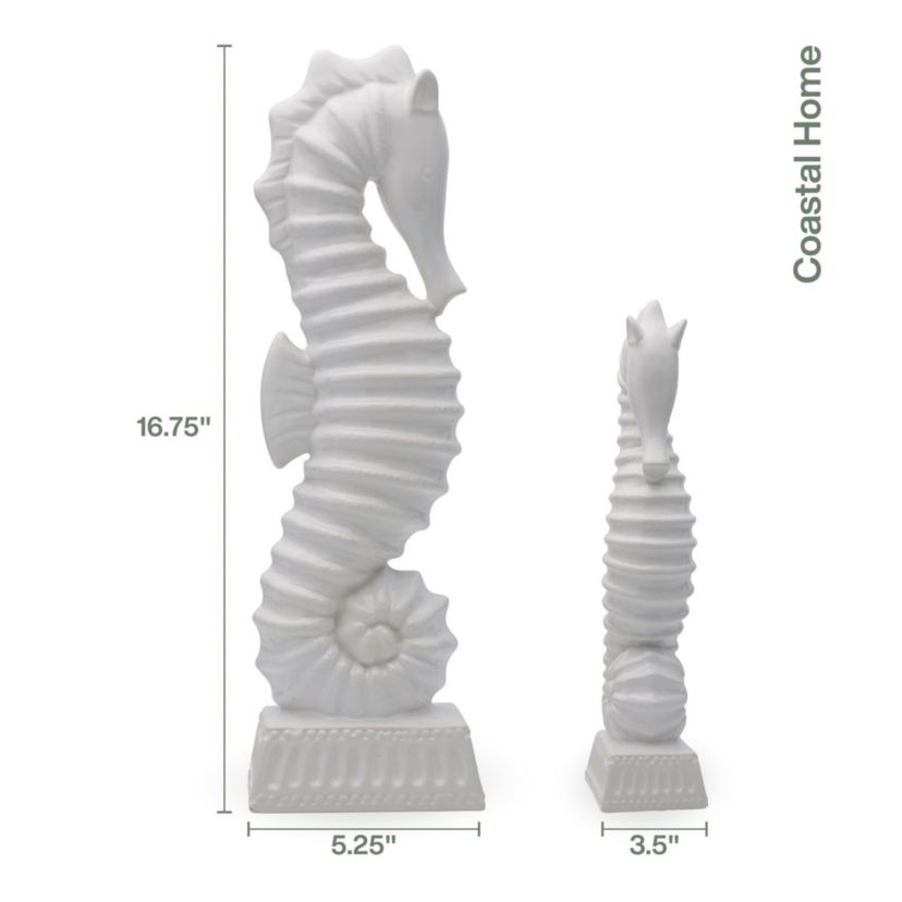 Coastal Home Medium Seahorse Figurine