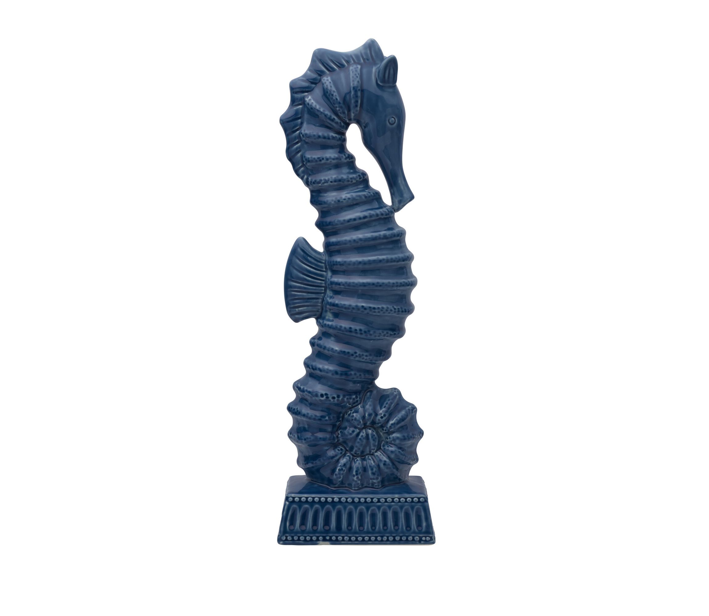 Coastal Home Large Seahorse Figurine