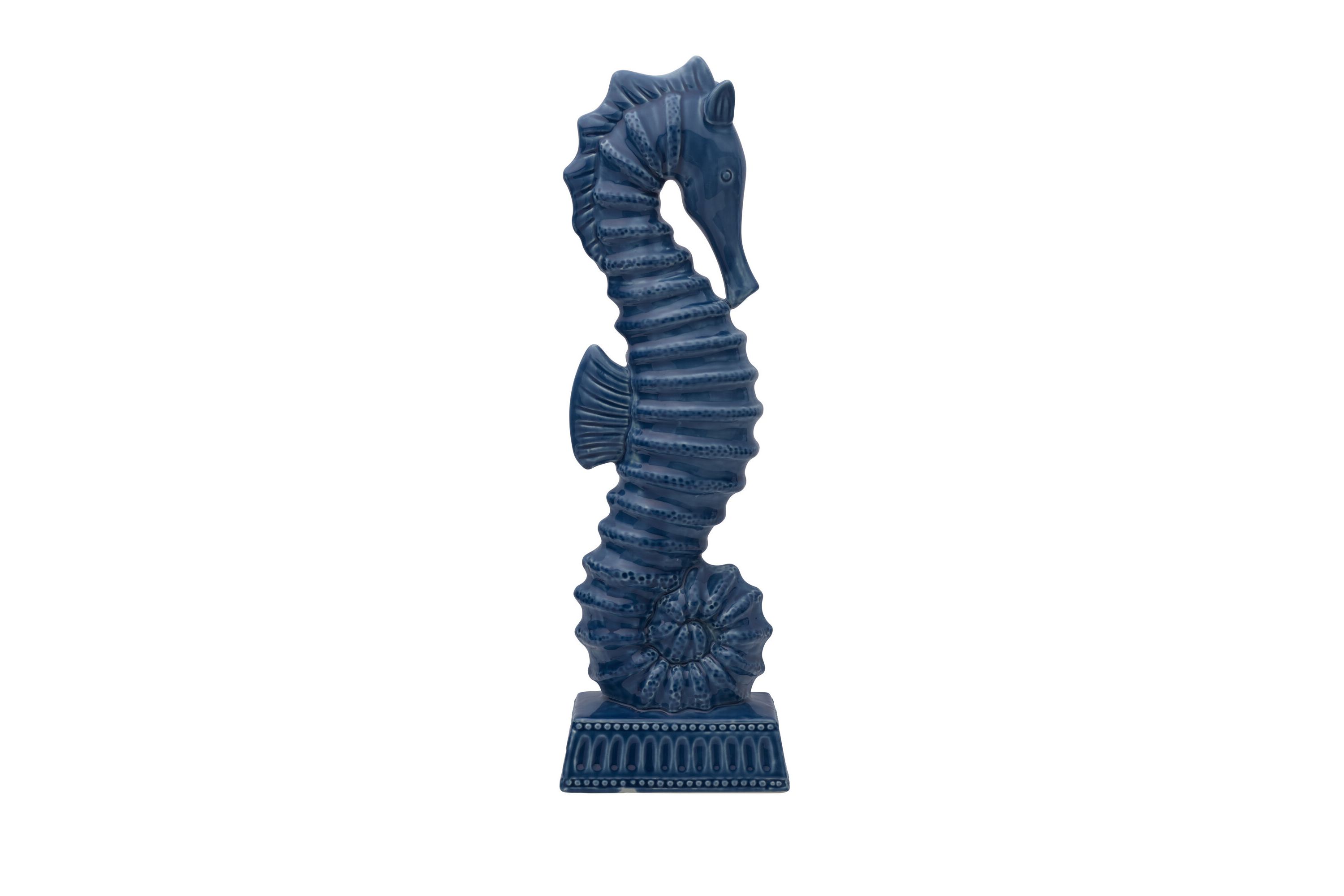 Coastal Home Large Seahorse Figurine