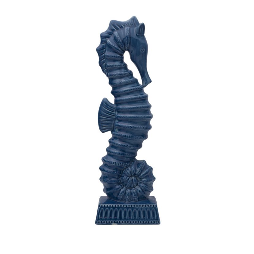 Coastal Home Large Seahorse Figurine