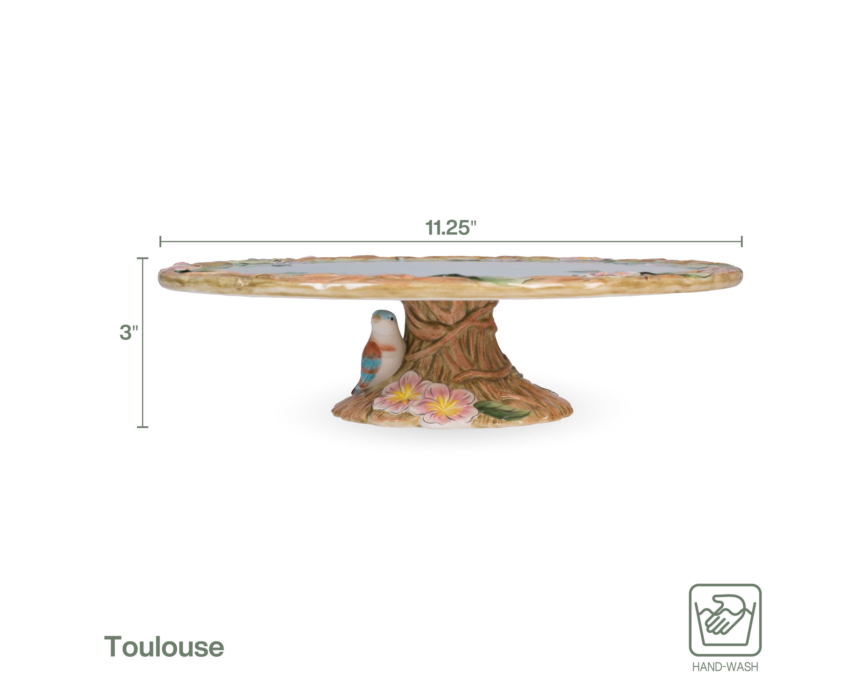 Toulouse Footed Cake Plate