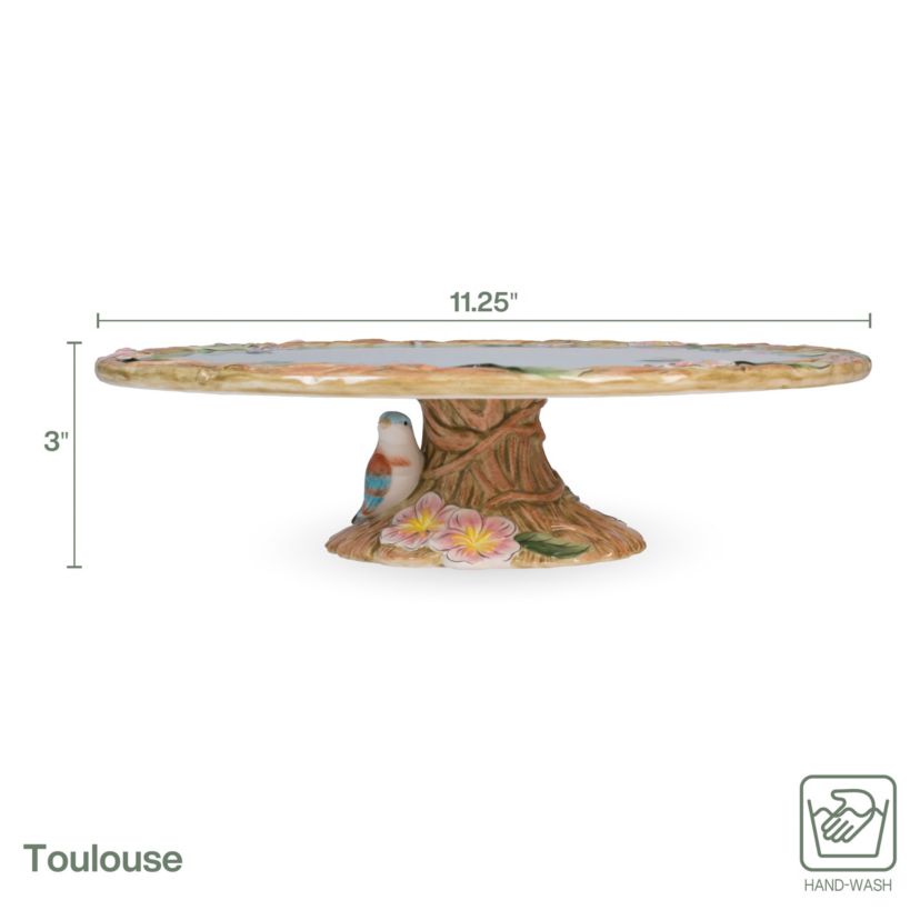 Toulouse Footed Cake Plate