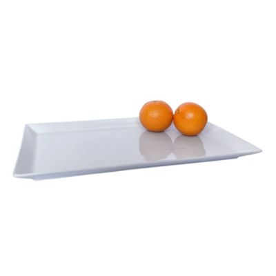 Fitz And Floyd Everyday White By Everyday Serving Platter, 18-Inch