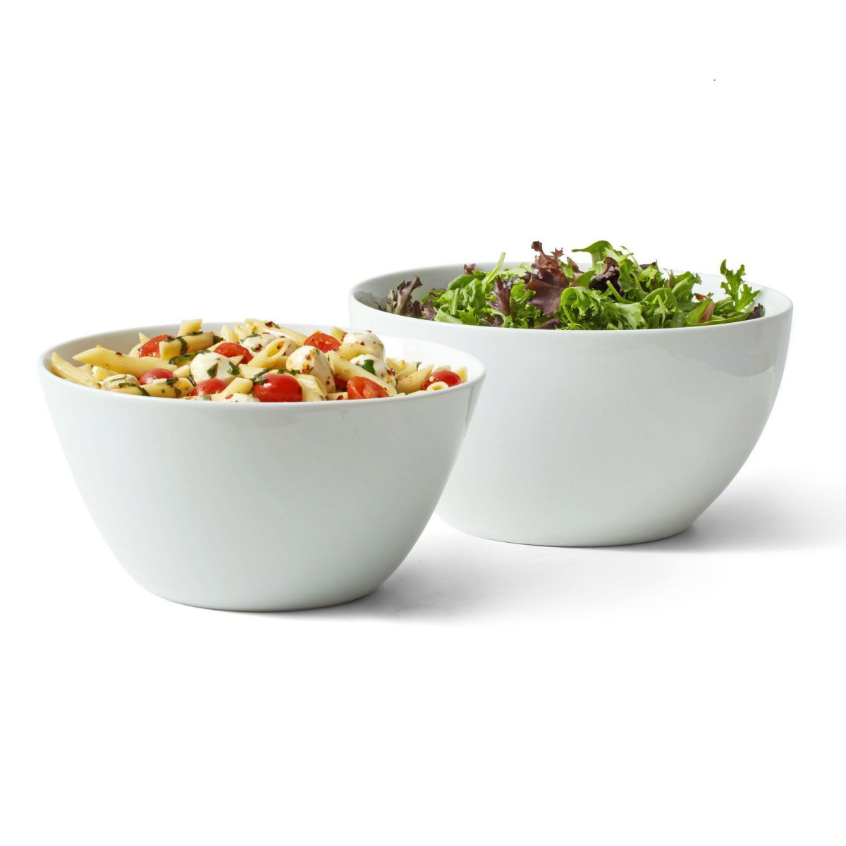 Everyday White by  Everyday Serving Bowls, Set of 2