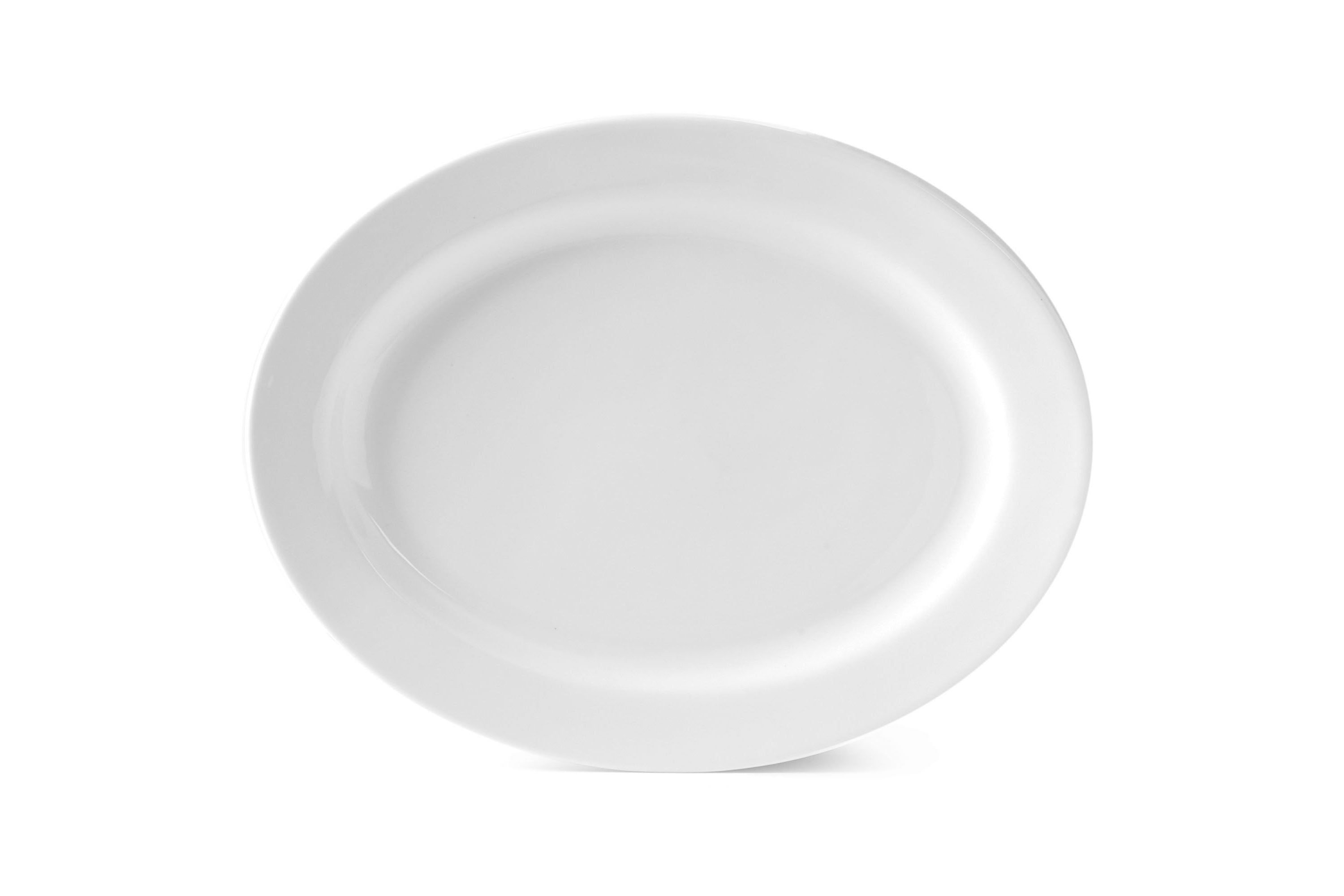 Everyday White by  Oval 16 inch Serving Platter, 16-Inch