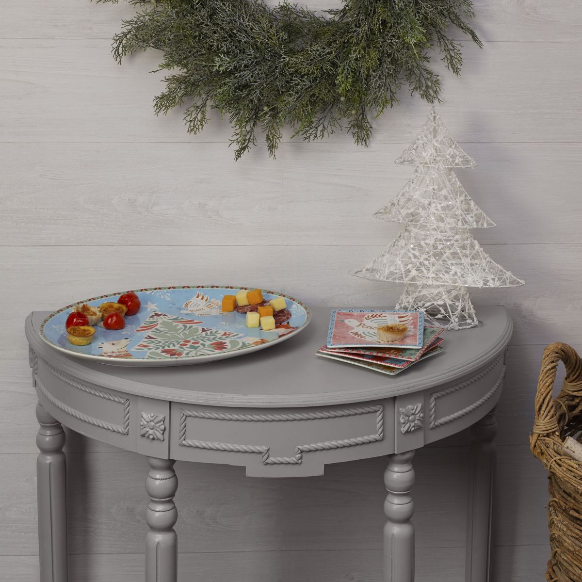 Cottage Christmas Large Serve Platter