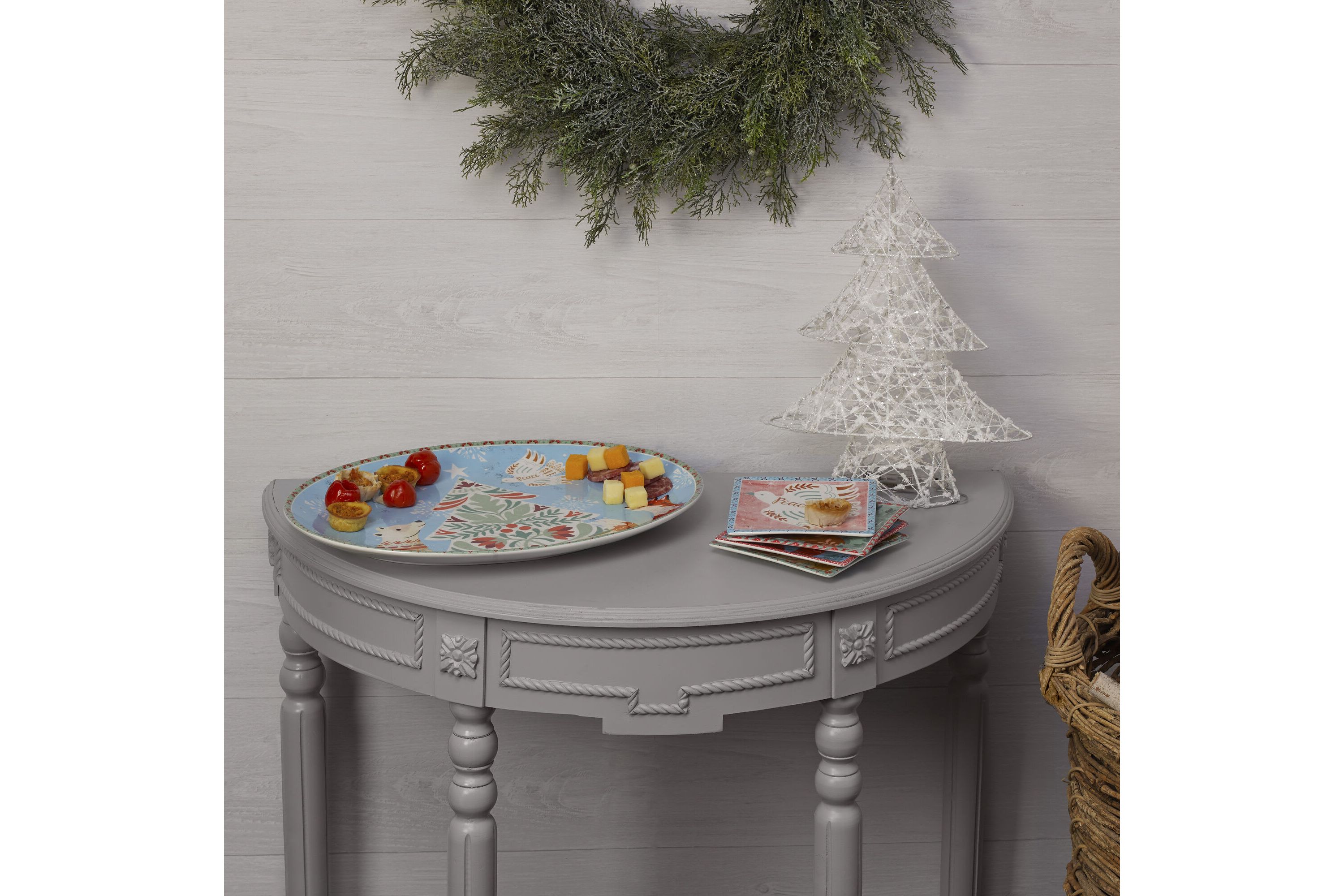 Cottage Christmas Large Serve Platter