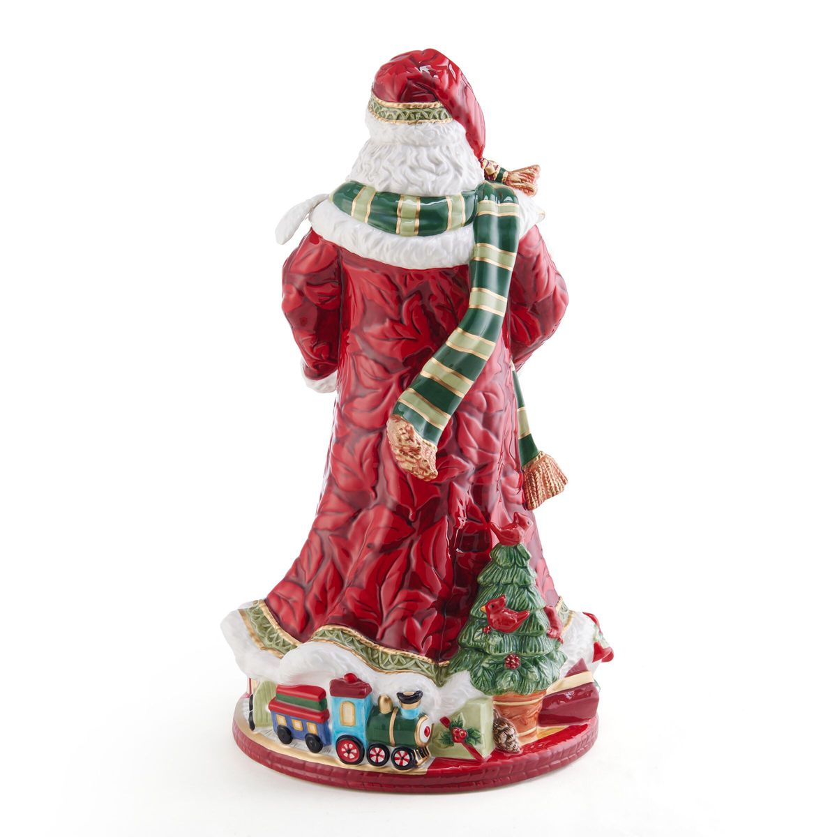Holiday Home African American Santa Figurine