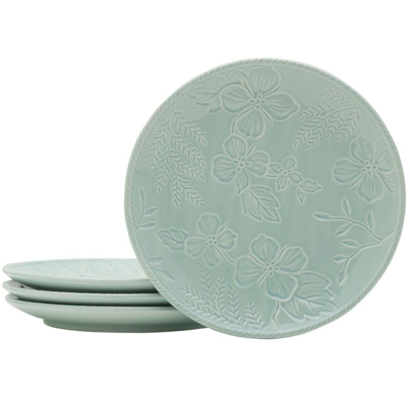 English Garden Salad Plates, Set of 4
