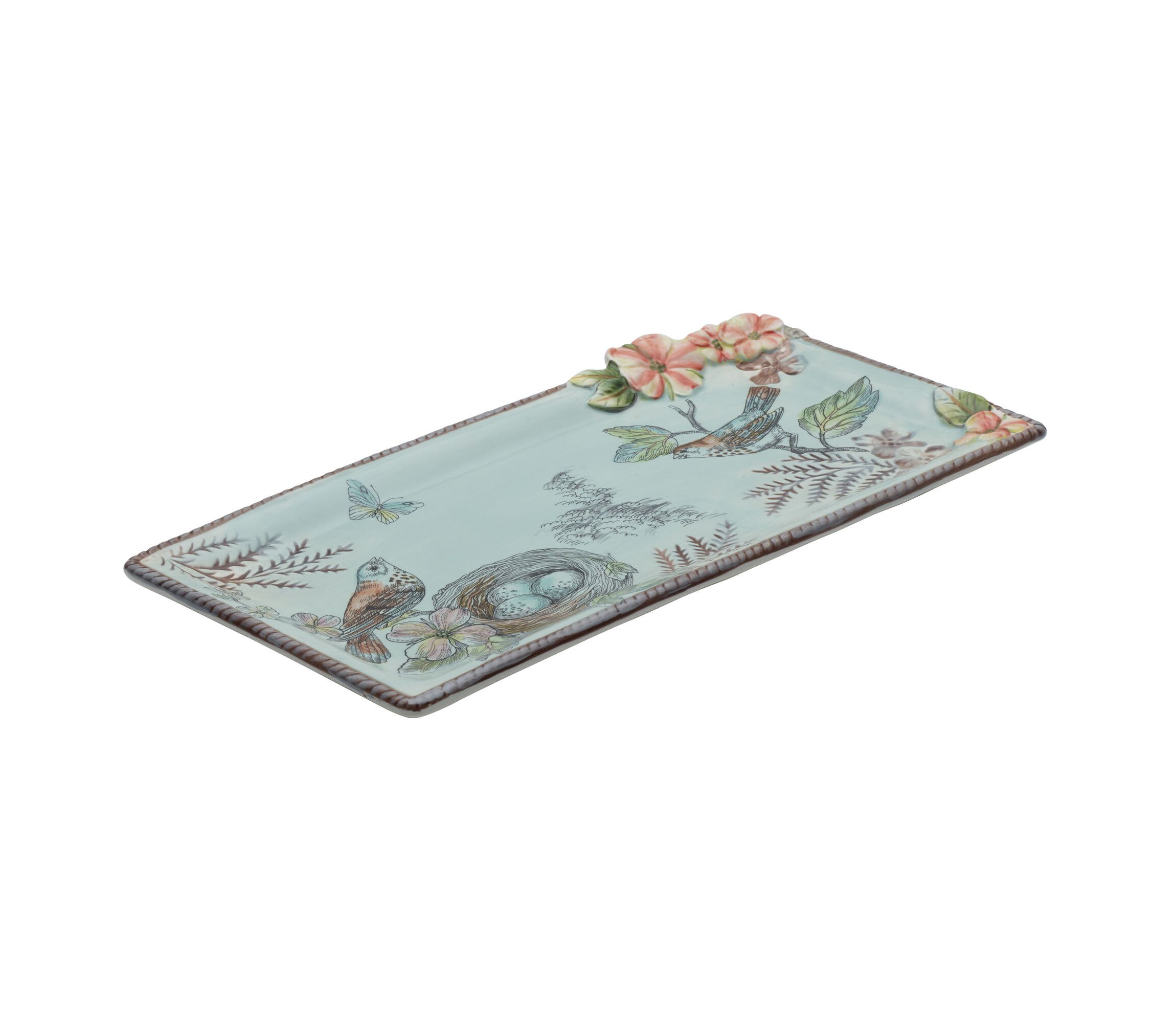 English Garden Elongated Tray