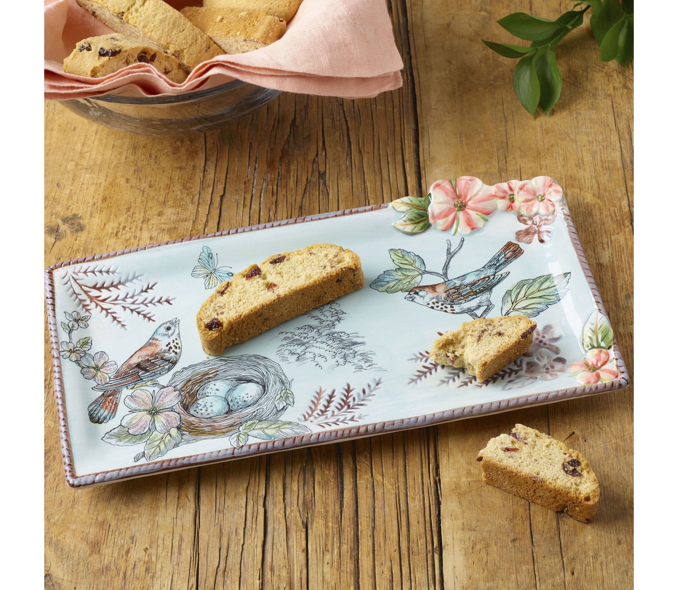 English Garden Elongated Tray