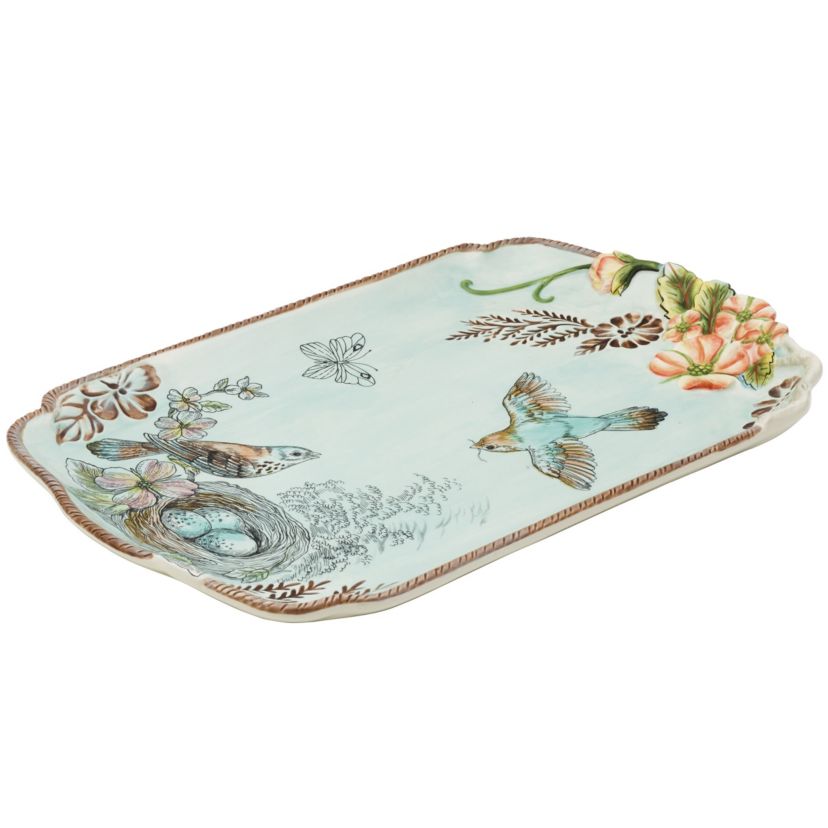 English Garden Serving Platter