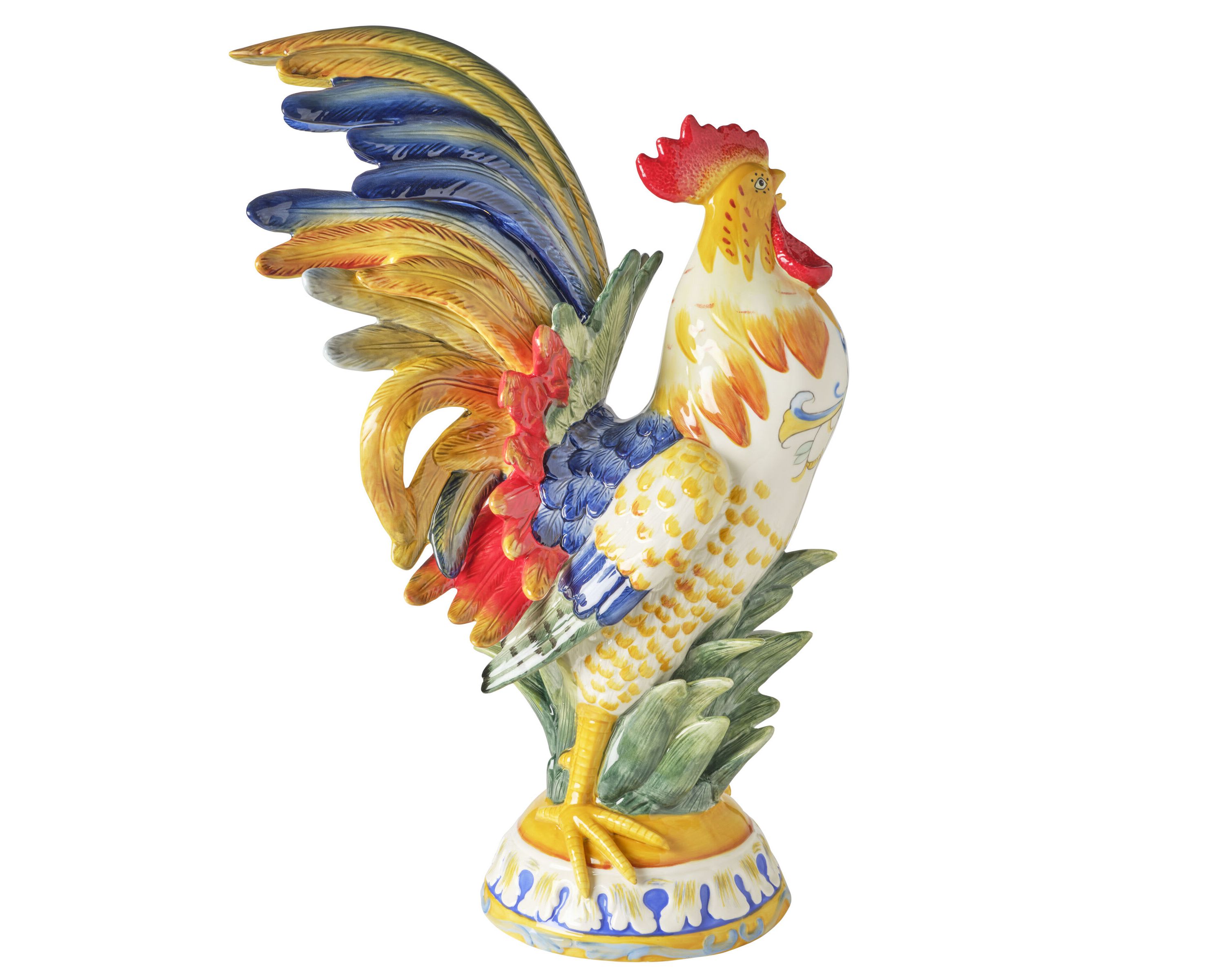 Ricamo Rooster Figurine