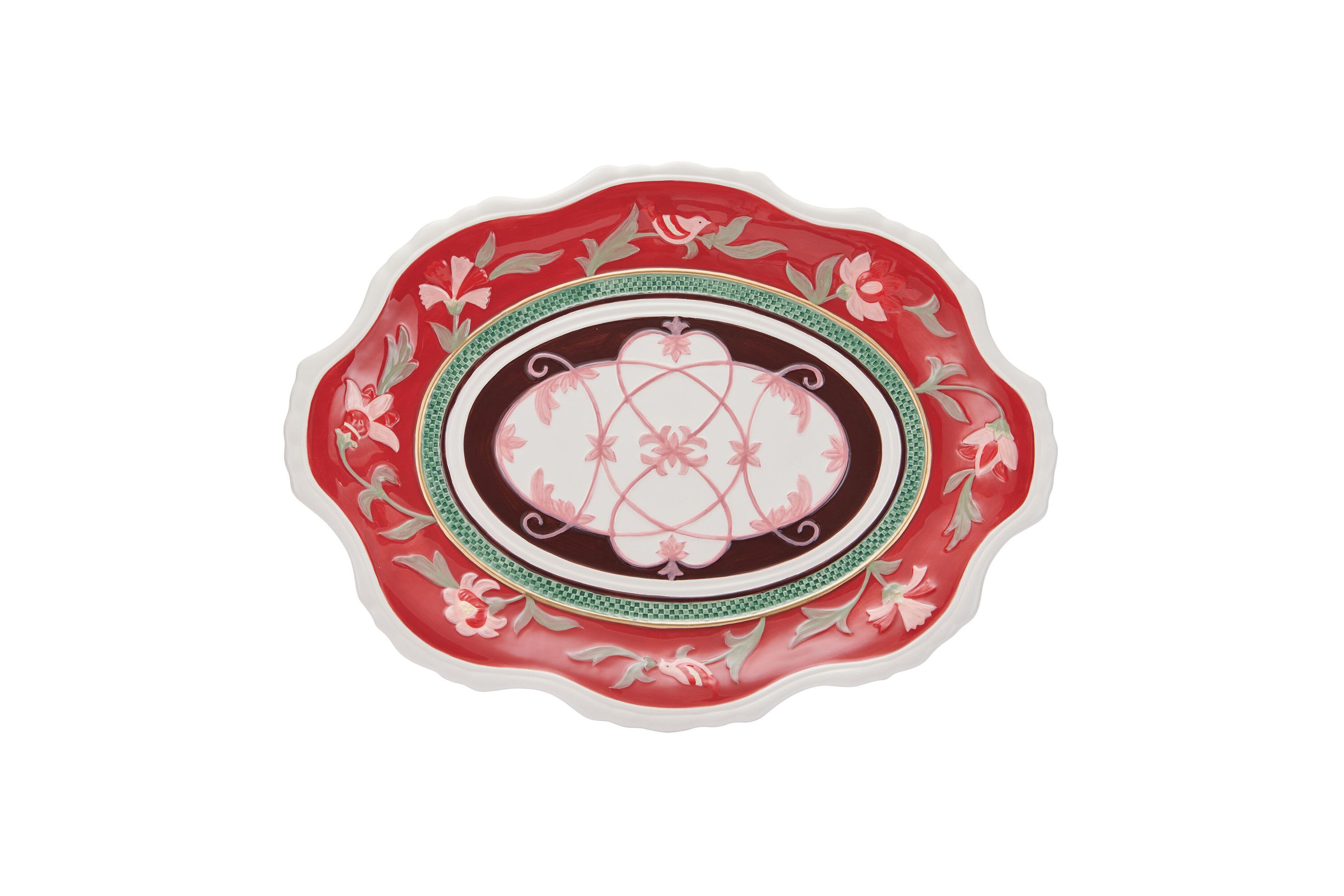 Chalet 17-in Oval Platter