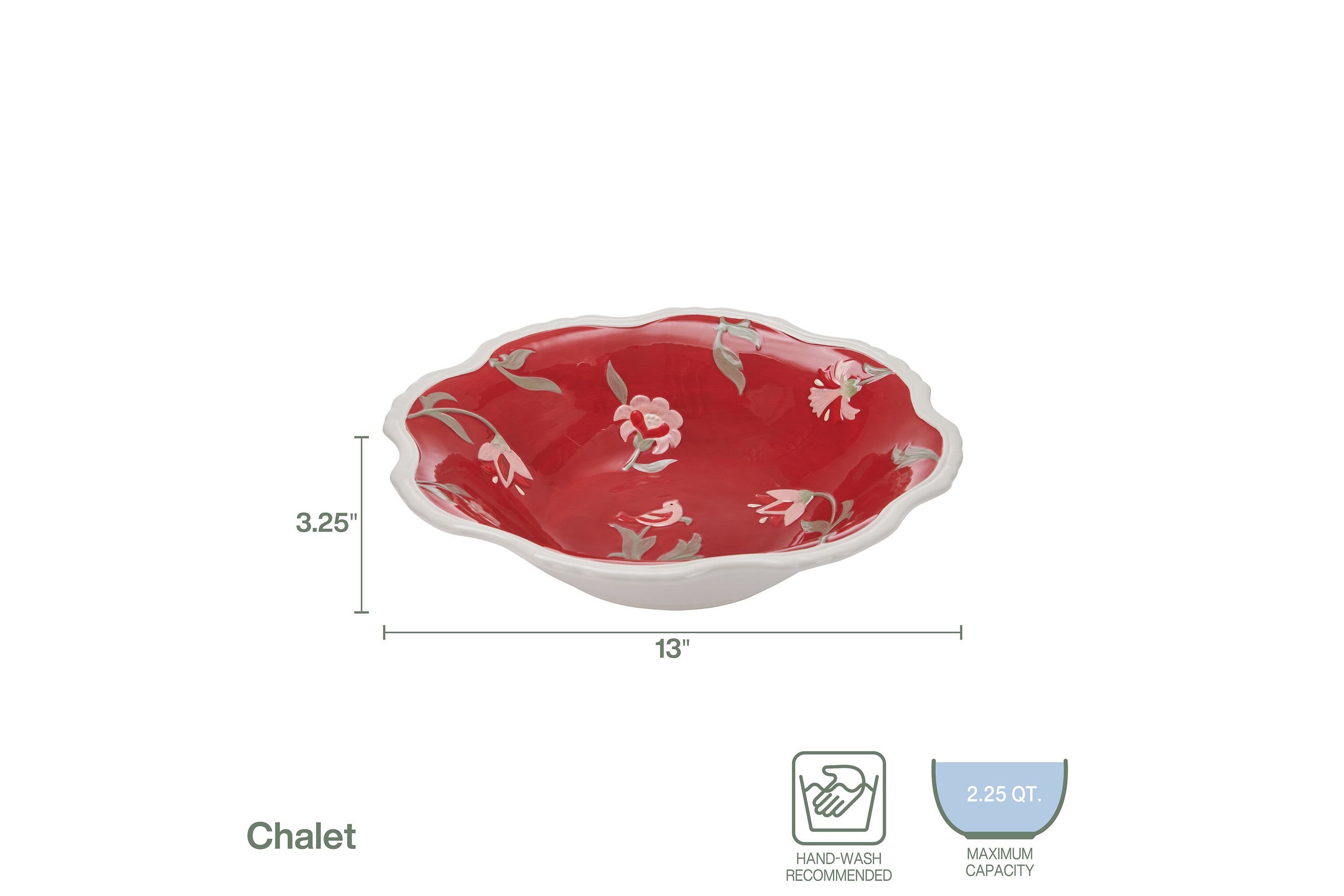 Chalet 2.25-qt Serve Bowl