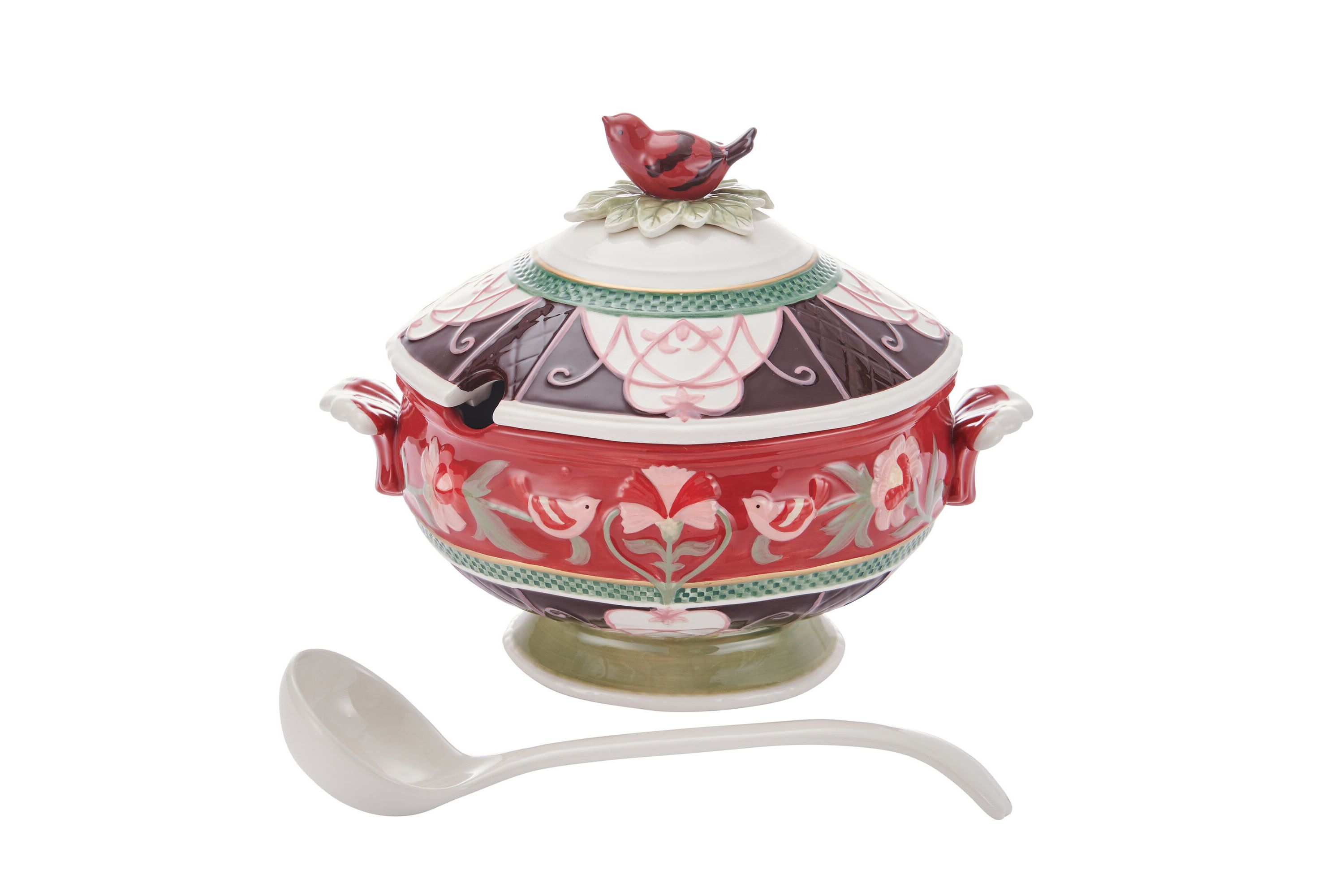 Chalet 3-qt Soup Tureen w/Ladle