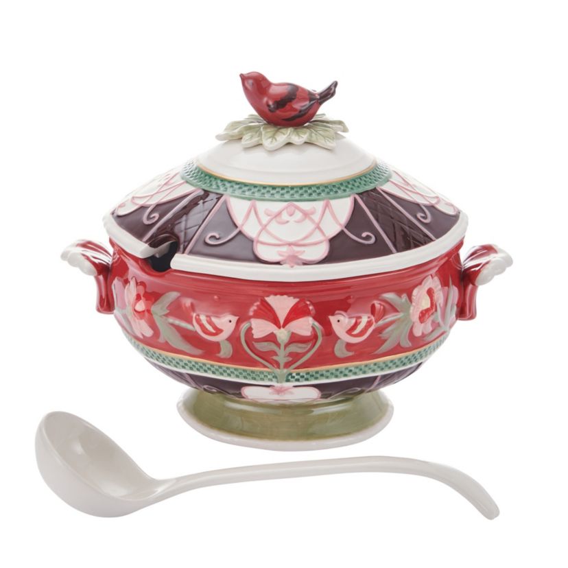 Chalet 3-qt Soup Tureen w/Ladle