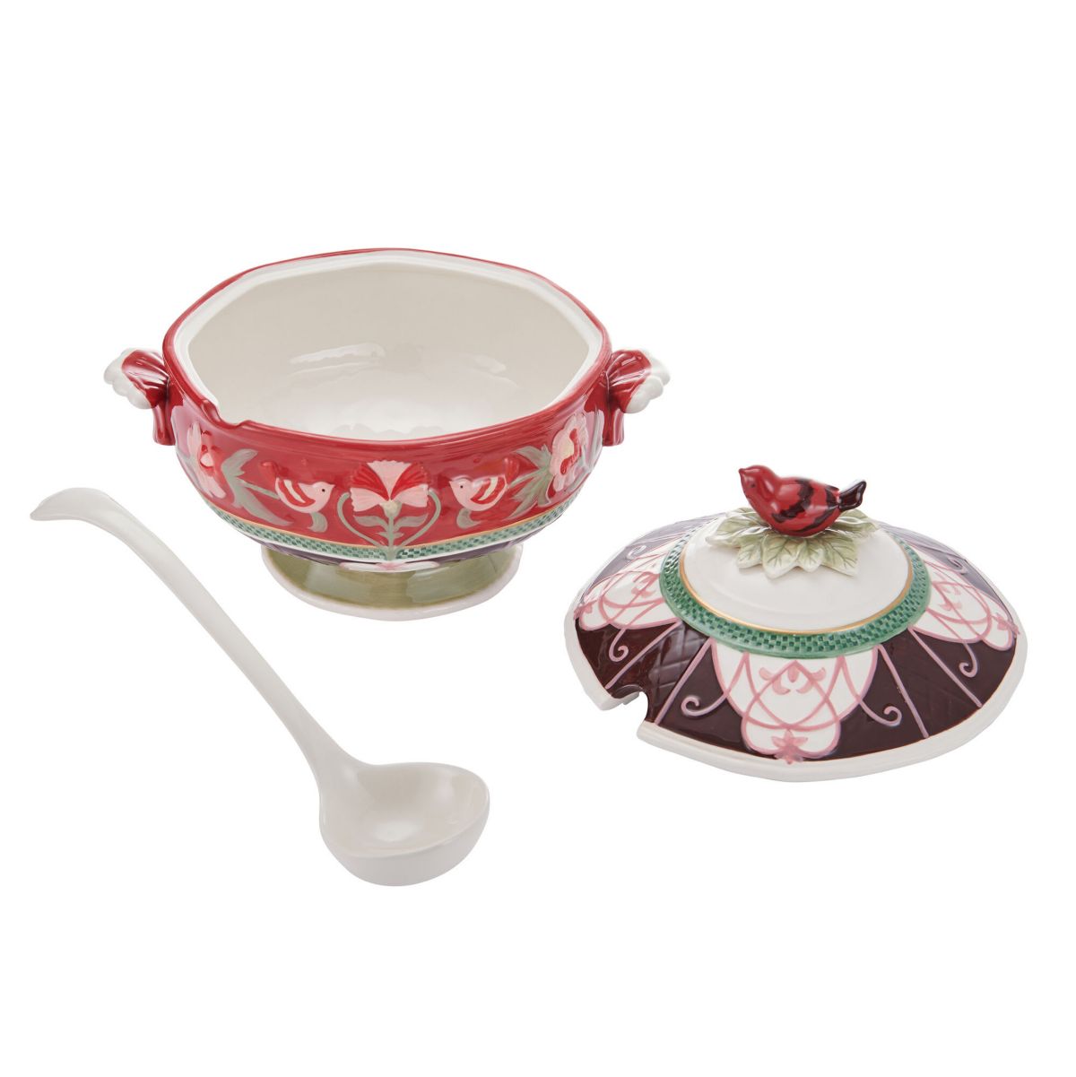 Chalet 3-qt Soup Tureen w/Ladle