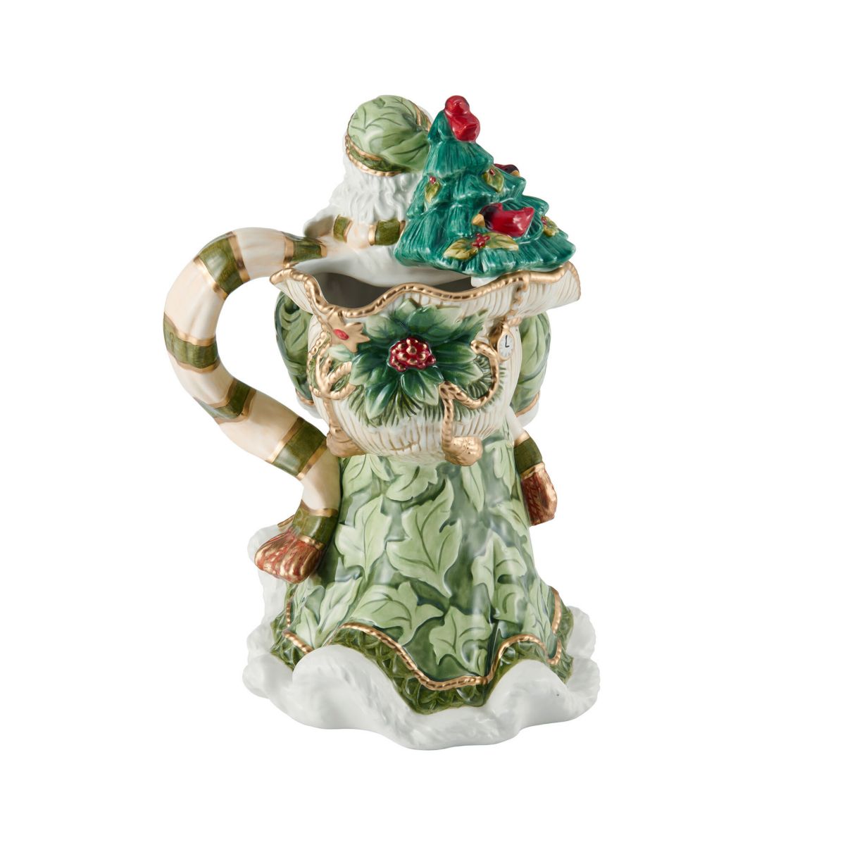 Holiday Home Green Santa Pitcher