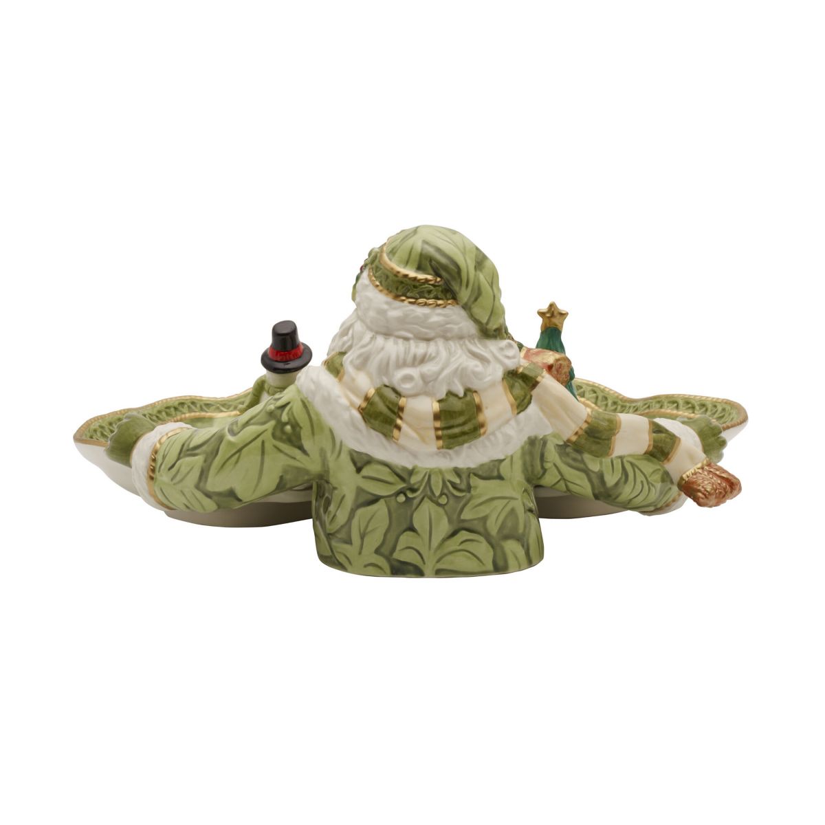 Holiday Home Green Santa Server