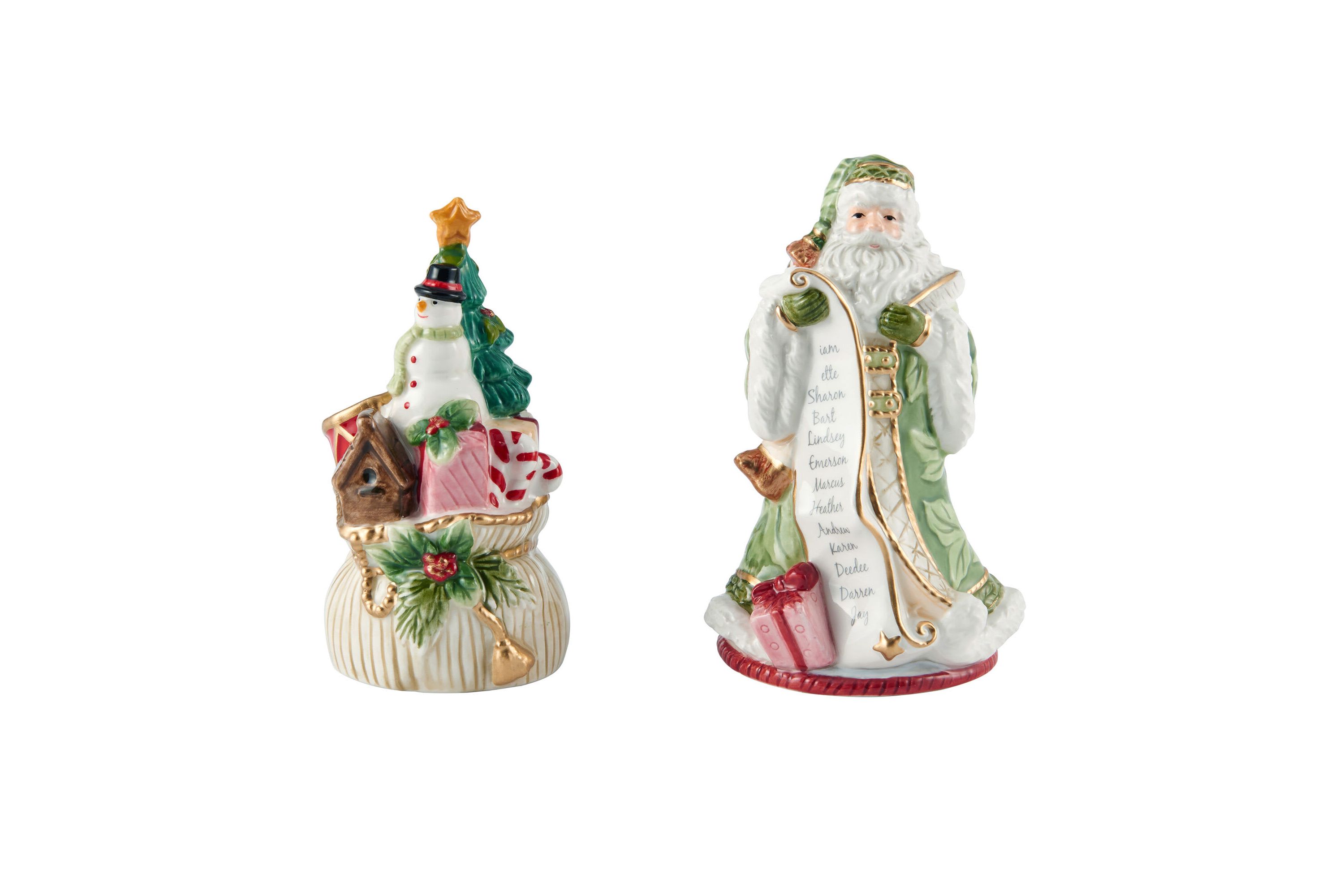 Holiday Home Green Salt and Pepper Set