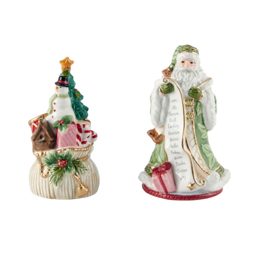 Holiday Home Green Salt and Pepper Set