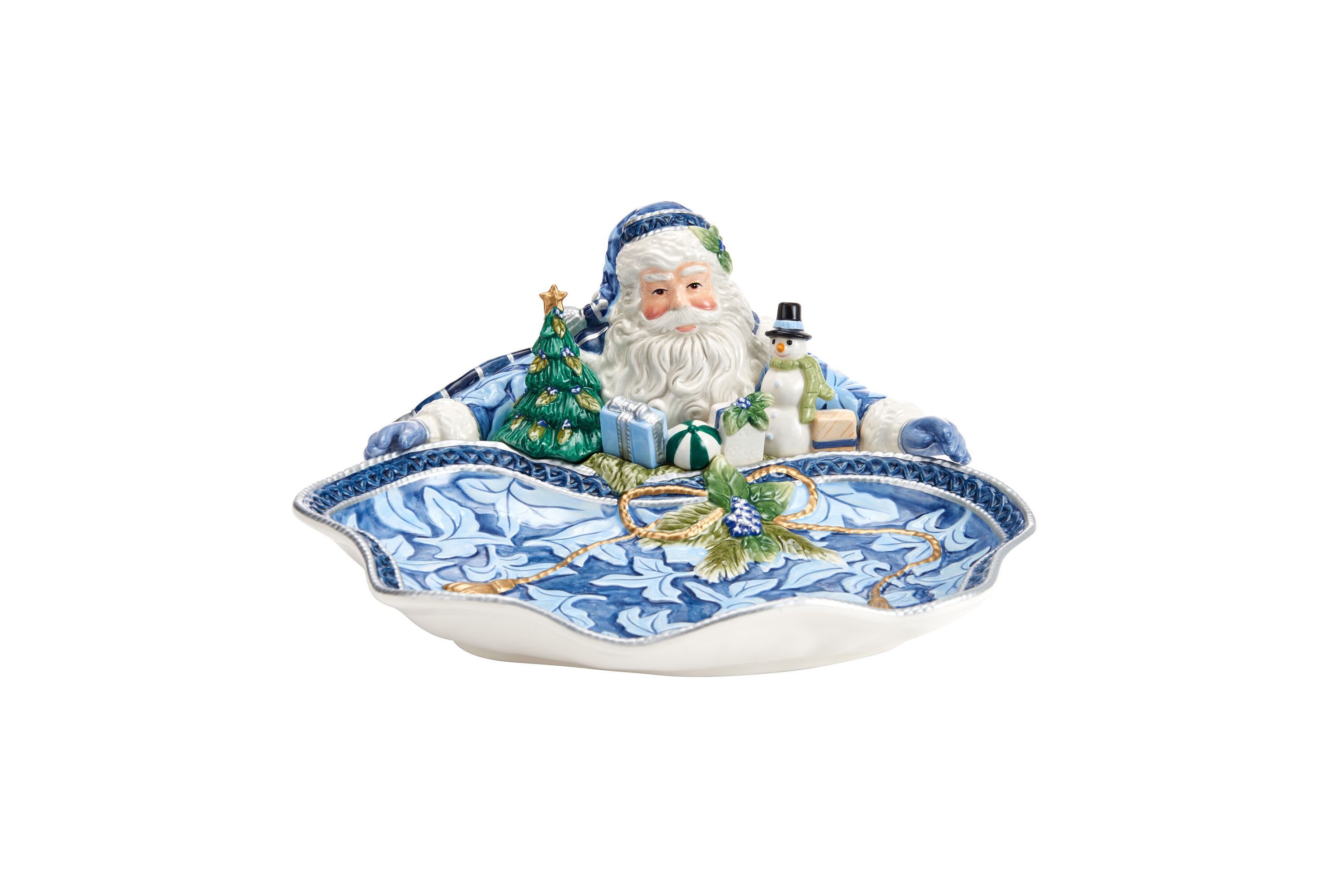 Holiday Home Blue Santa Server