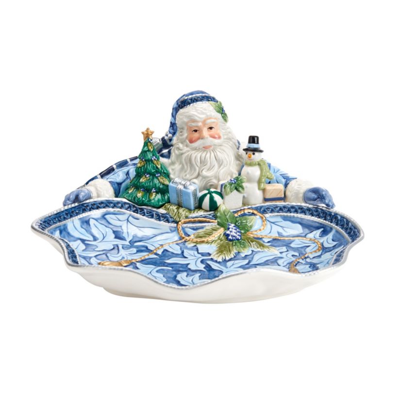 Holiday Home Blue Santa Server