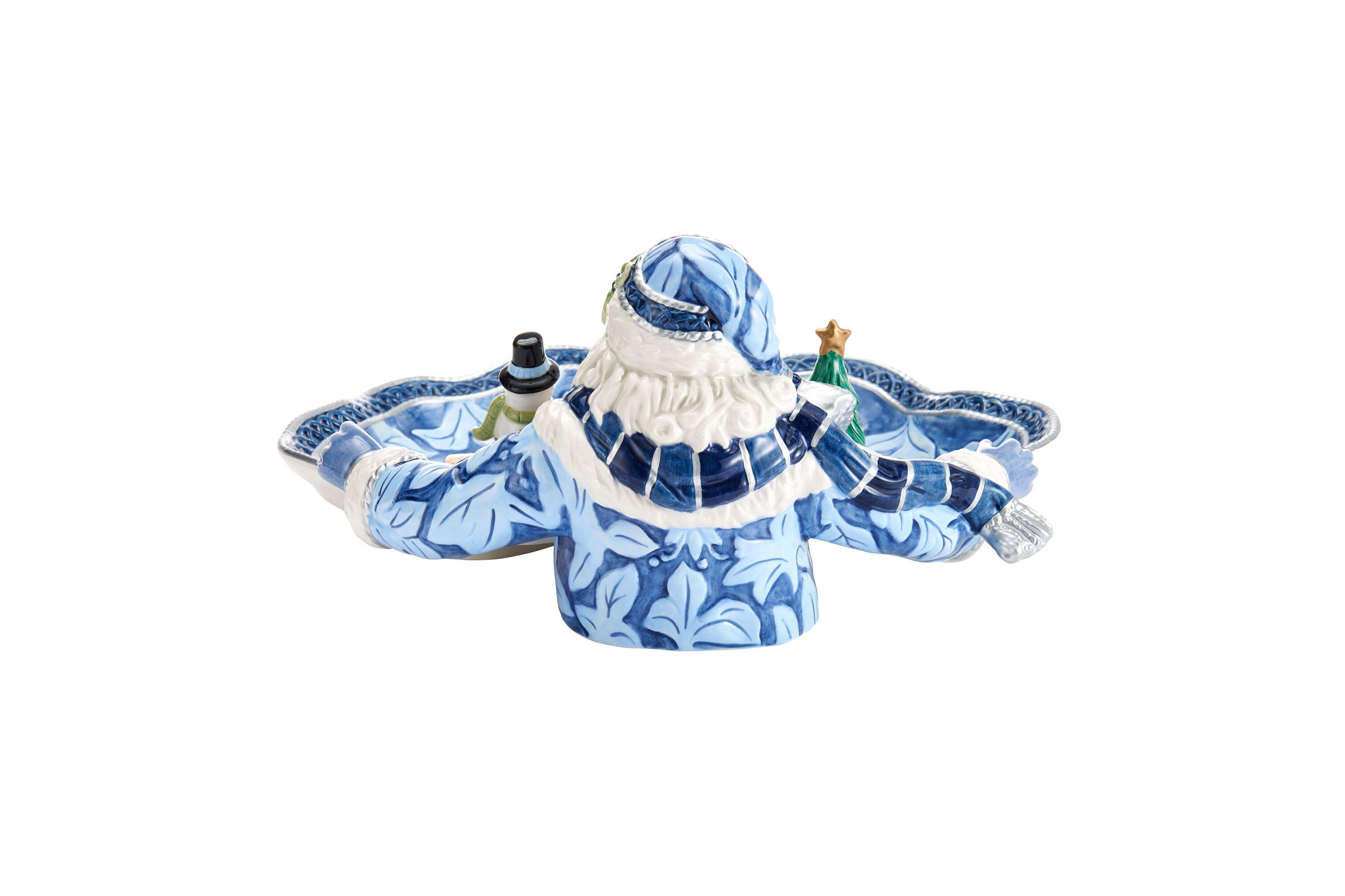 Holiday Home Blue Santa Server