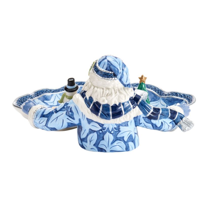 Holiday Home Blue Santa Server