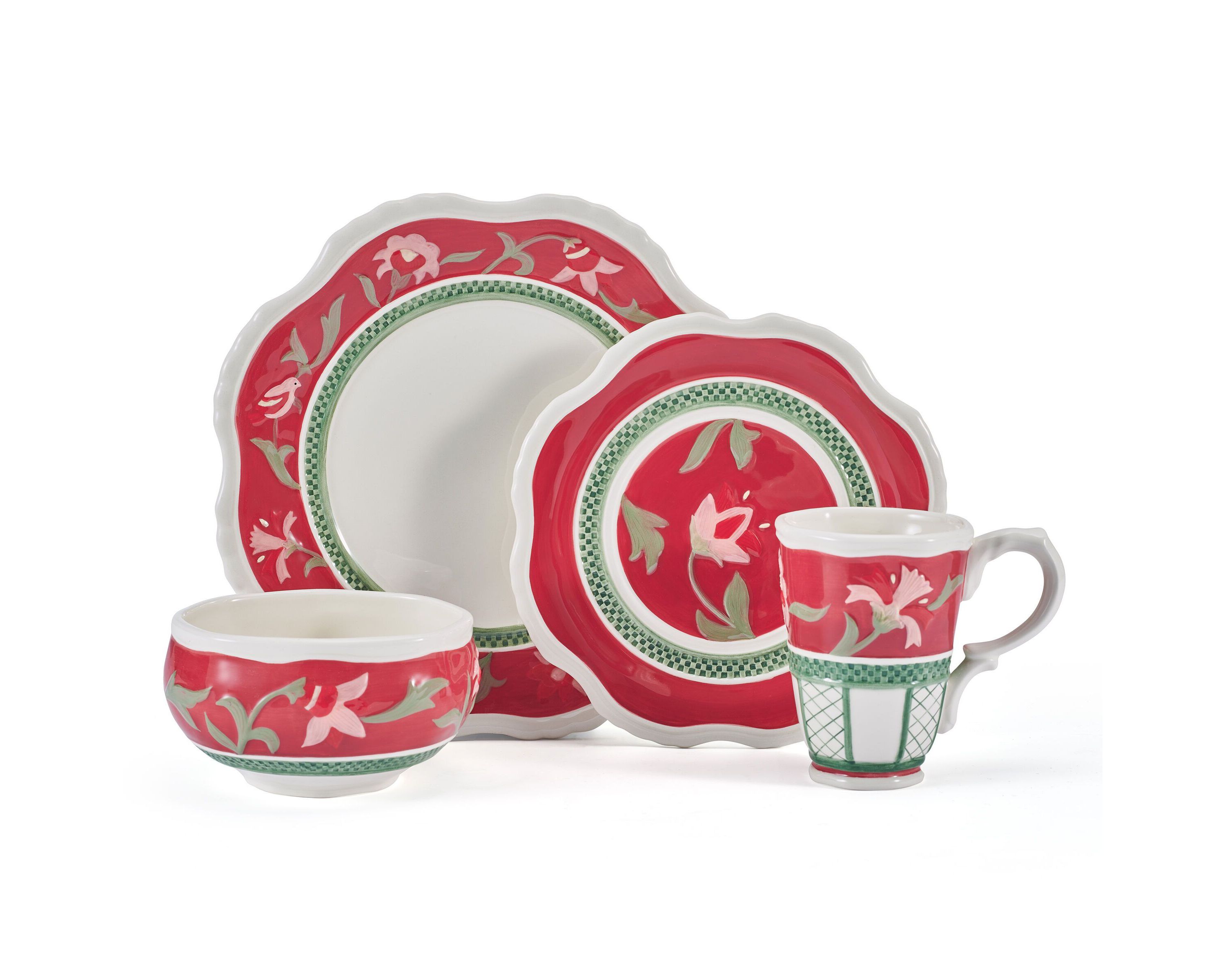 Chalet 16-pc Dinnerware Set, Service for 4
