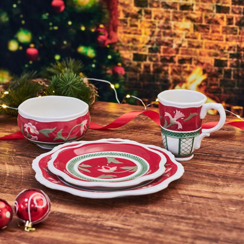 Chalet 16-pc Dinnerware Set, Service for 4