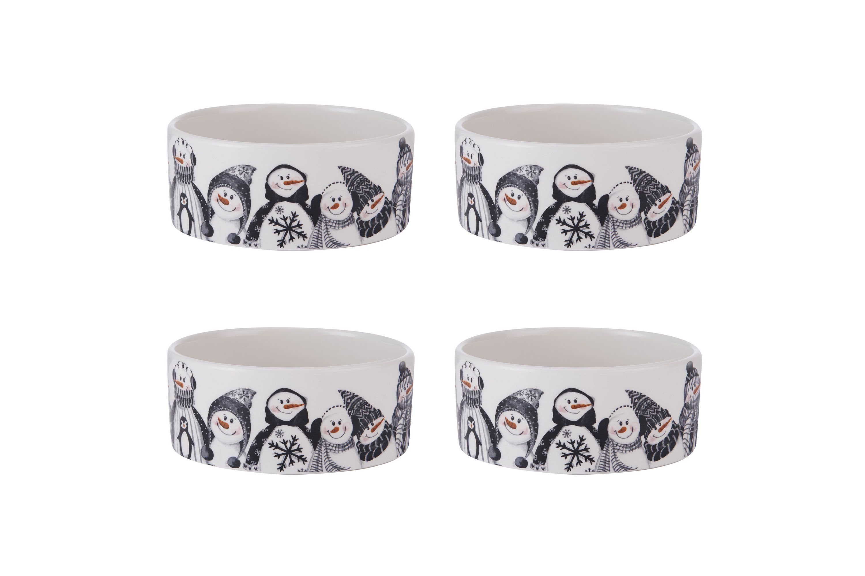 Snow Days Snack Bowl Set, Set of 4