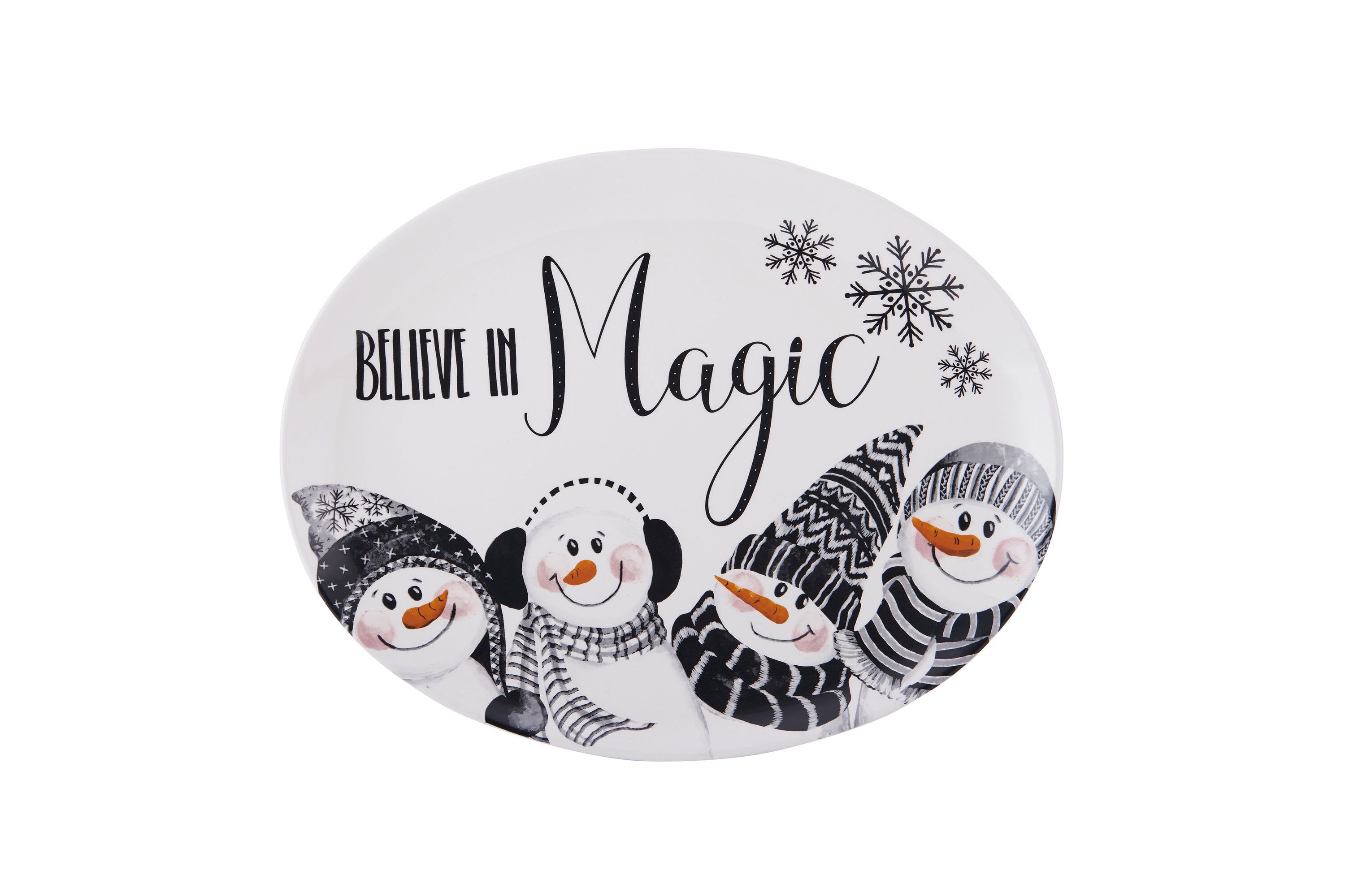 Snow Days 16-in Large Platter
