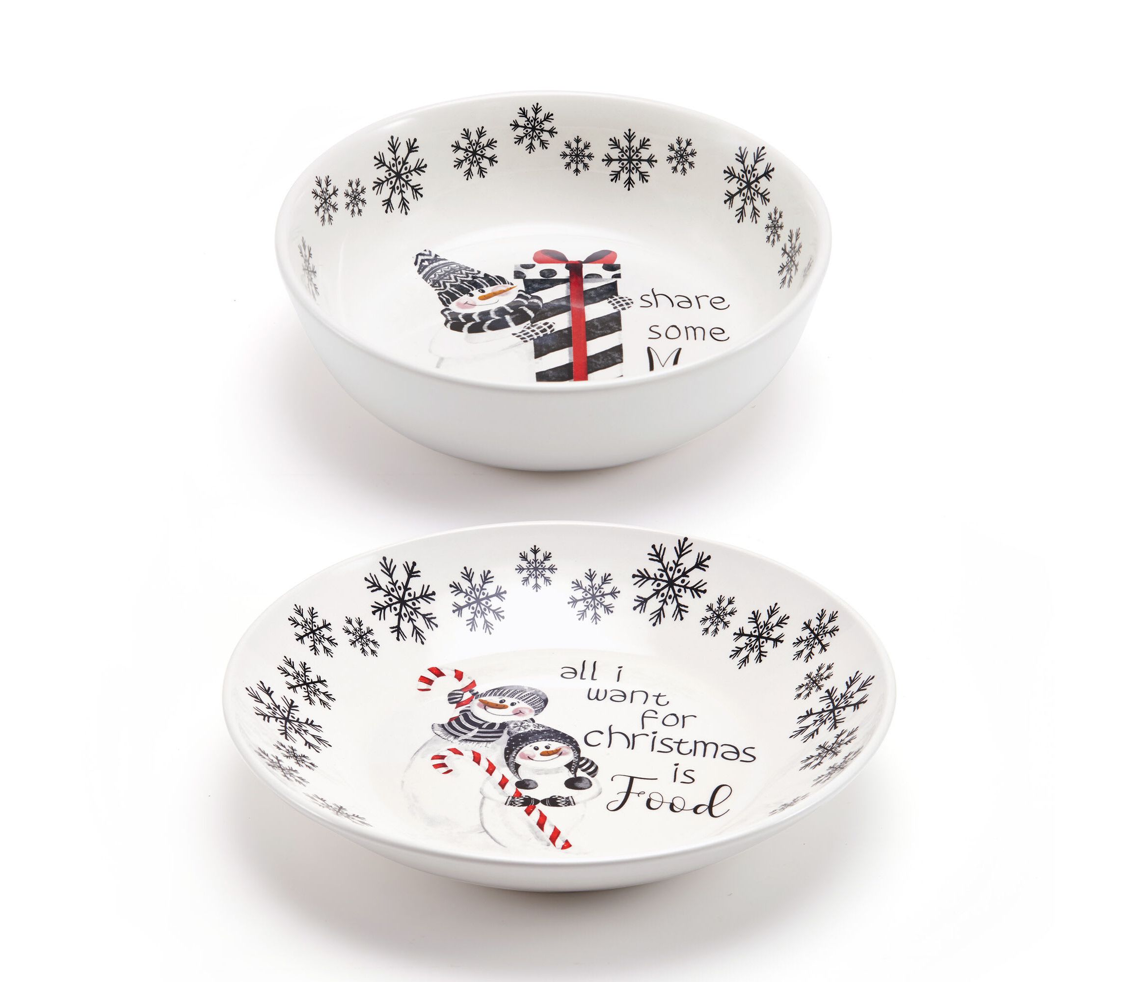 Snow Days Serve Bowls, Set of 4