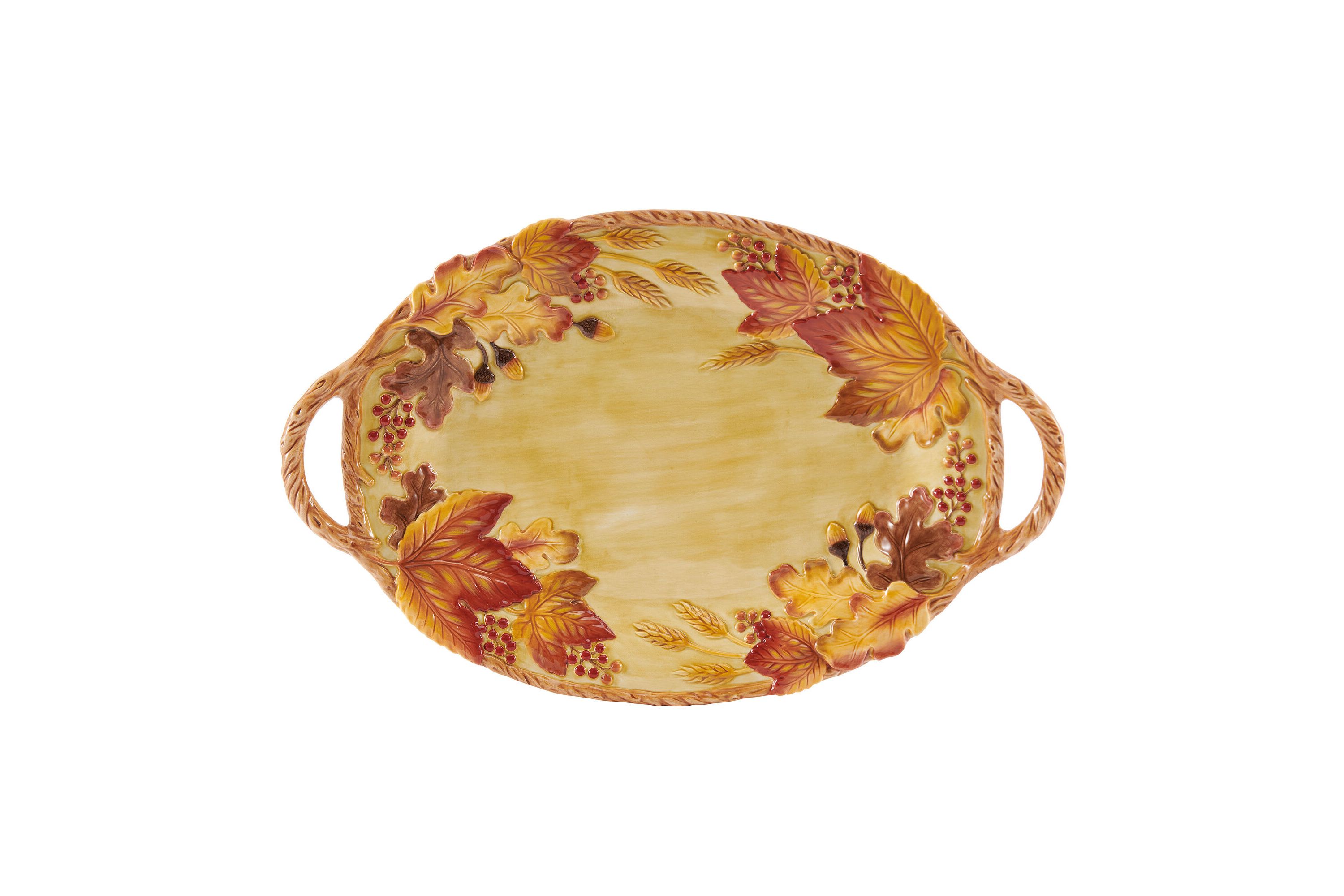 Harvest 20.25-in Large Platter