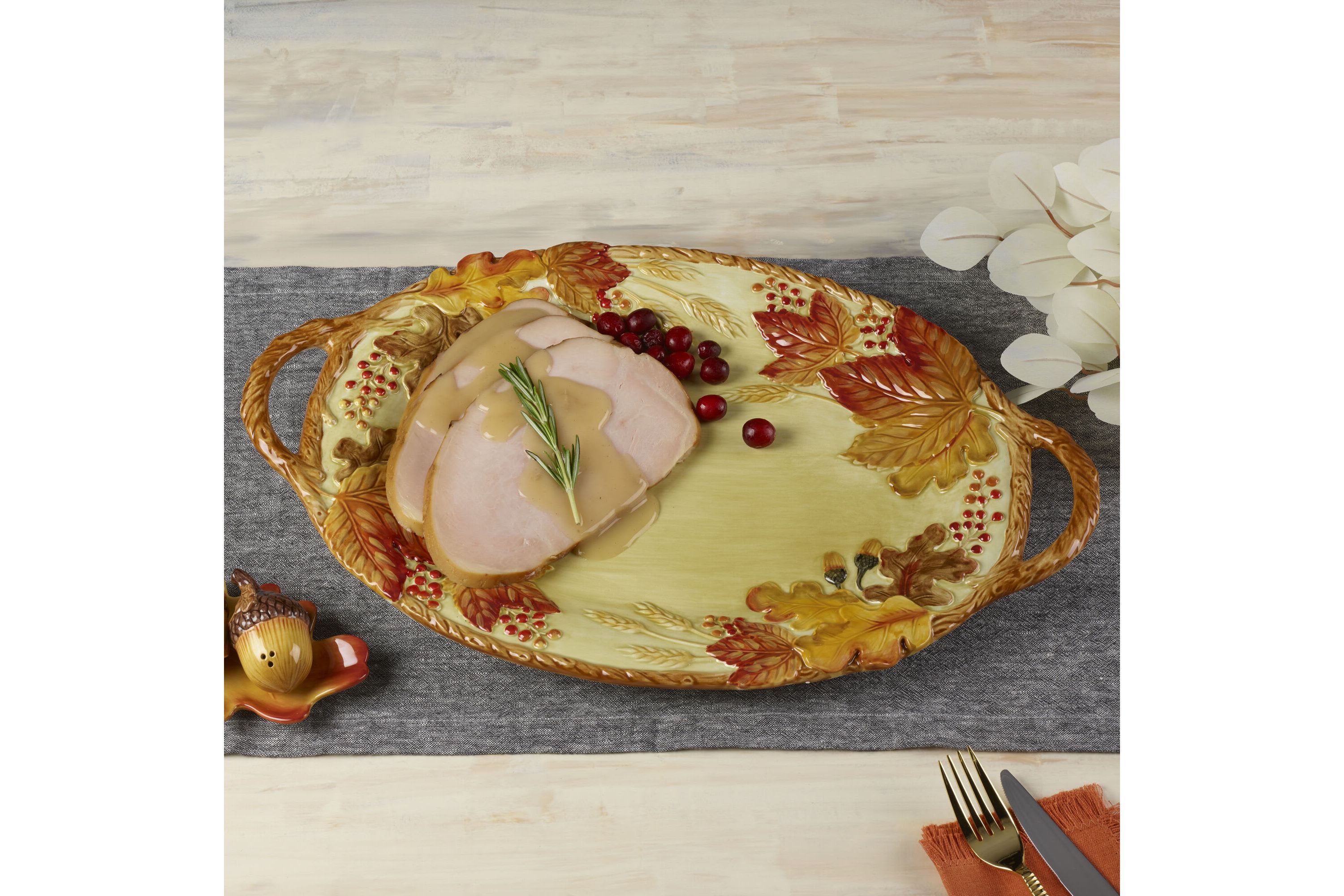 Harvest 20.25-in Large Platter