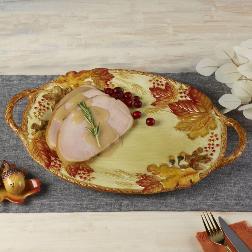 Harvest 20.25-in Large Platter