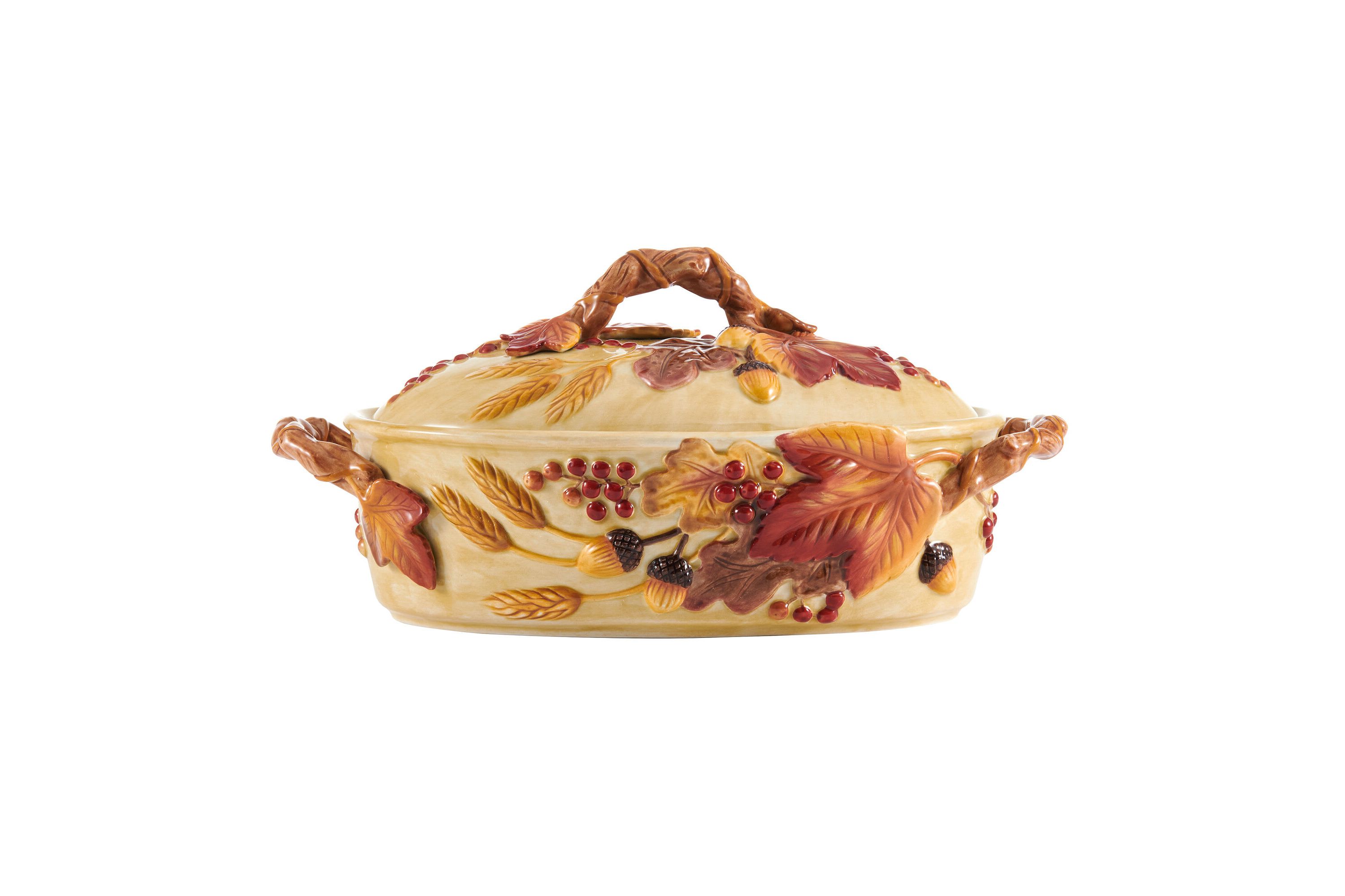 Havest Covered Vegetable Bowl