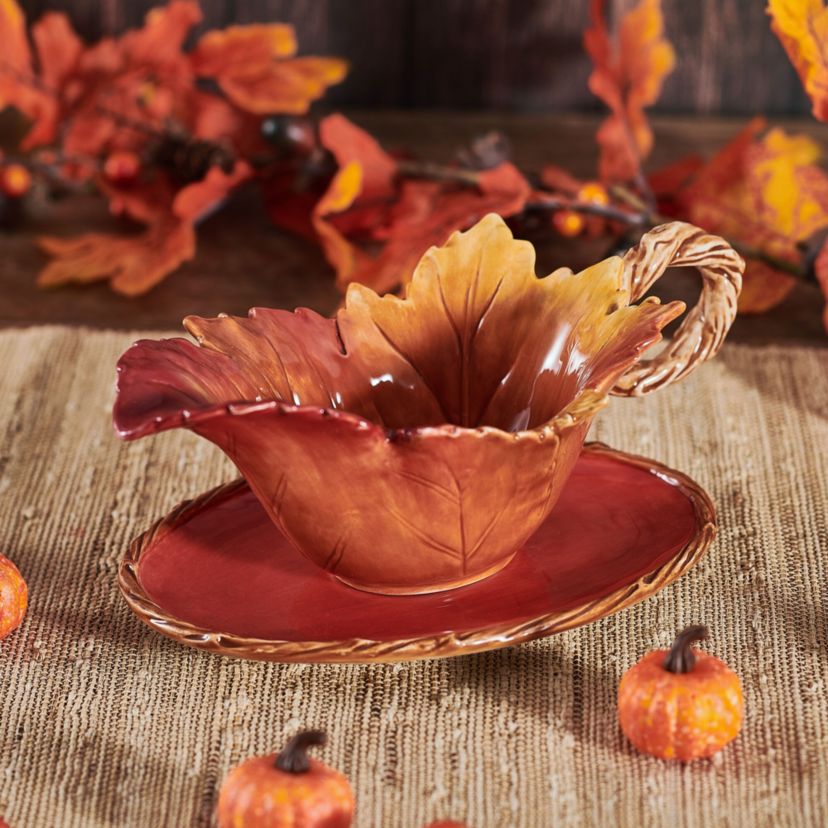 Harvest Gravy Boat Set